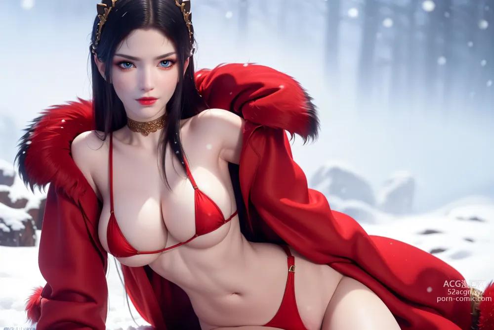 AI国漫美杜莎女王SD 61图集