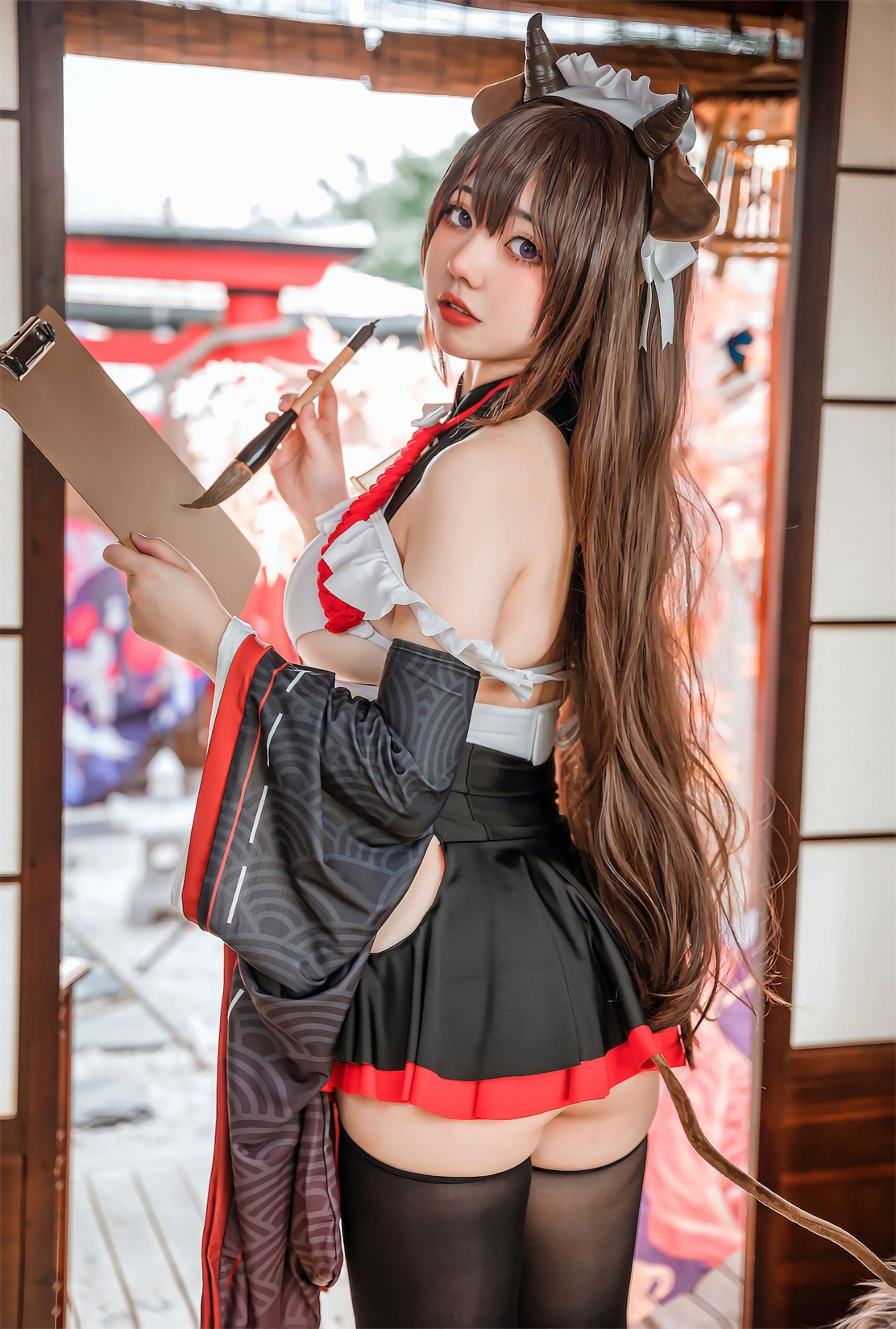 [啊日日_Ganlory] 碧蓝航线 迷糊女仆
