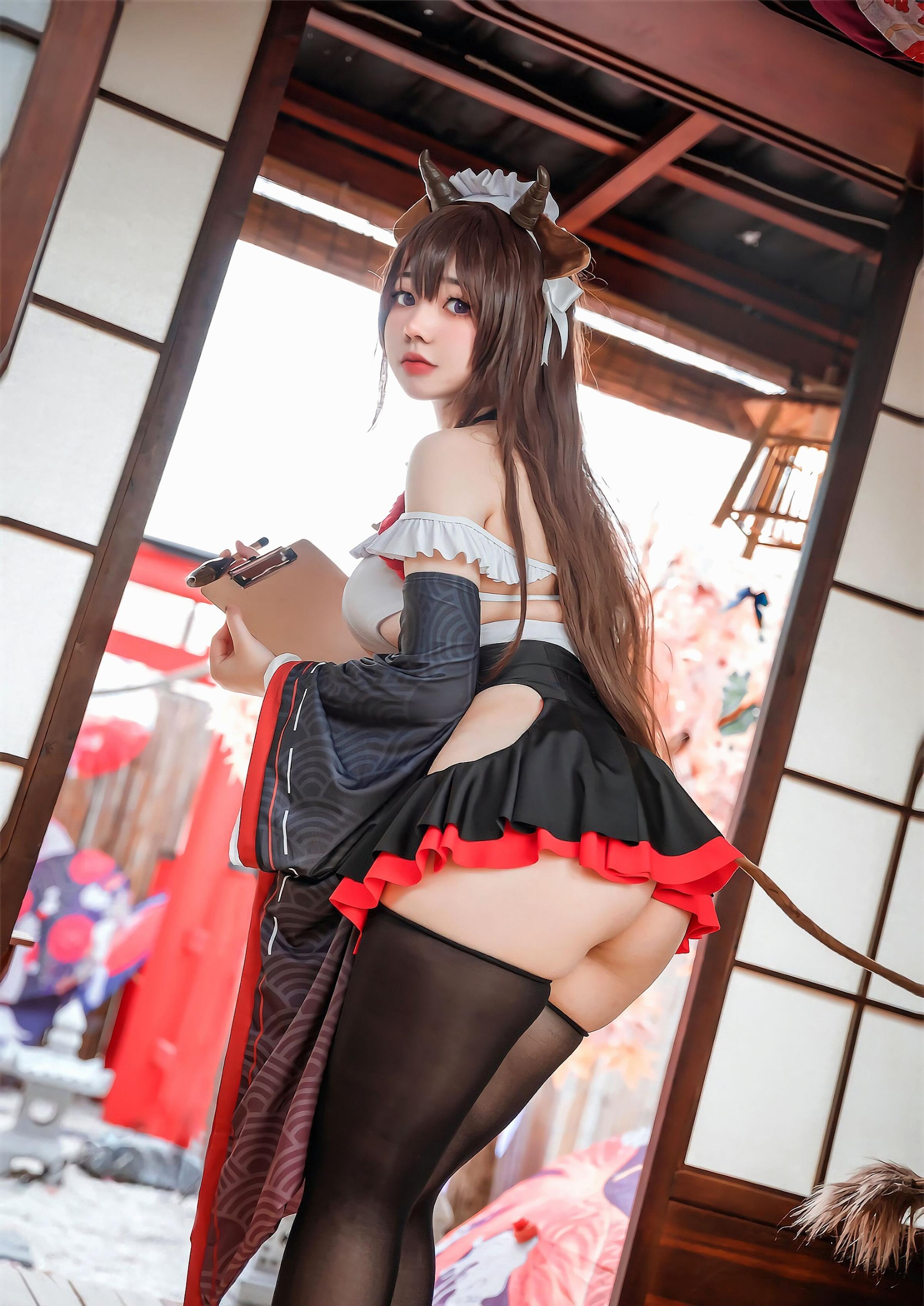 Ah Ri Ri_Ganlory] Azur Lane Clumsy Maid