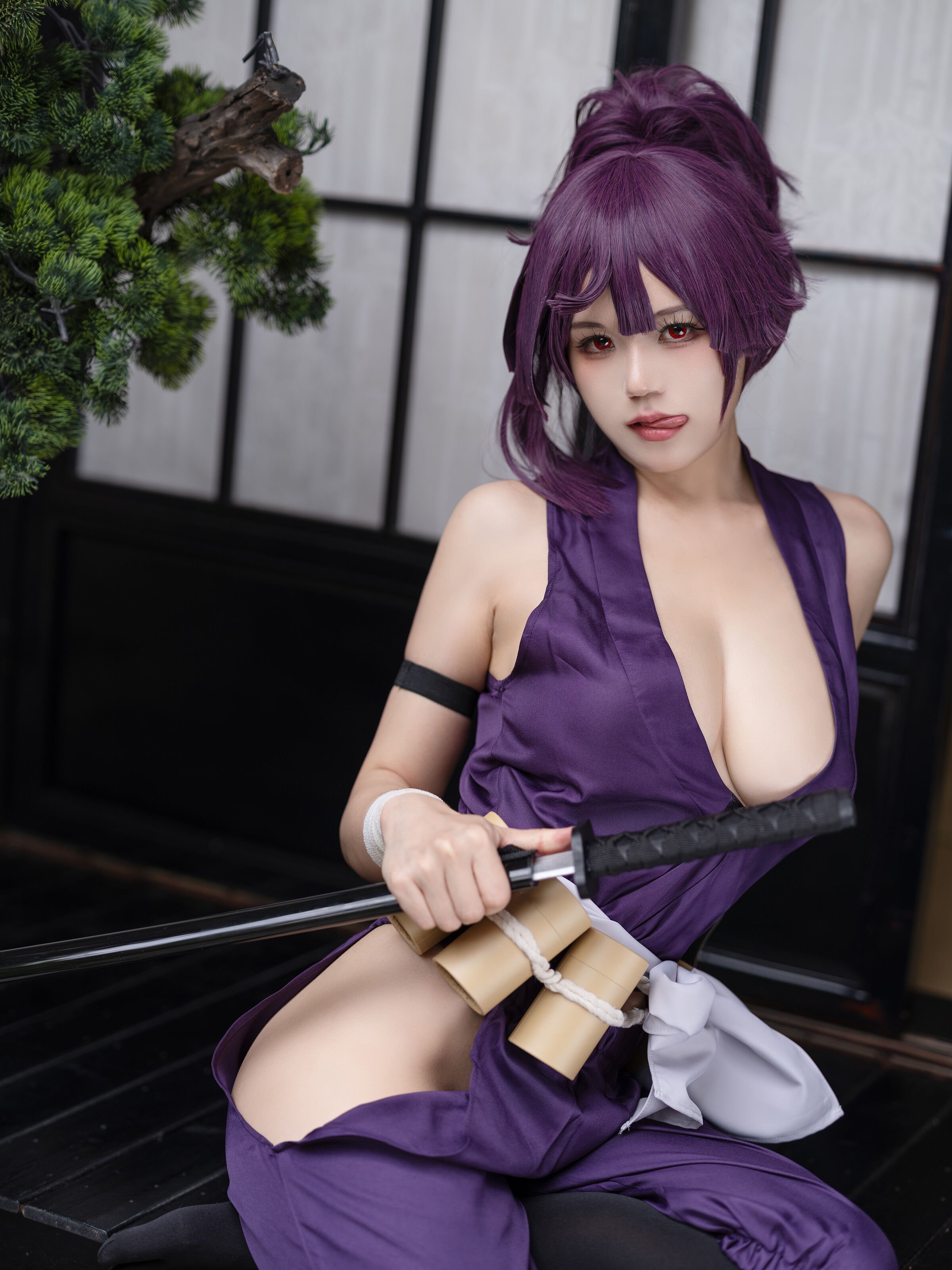 小倉千代w - Yuzuriha 地獄楽 杠