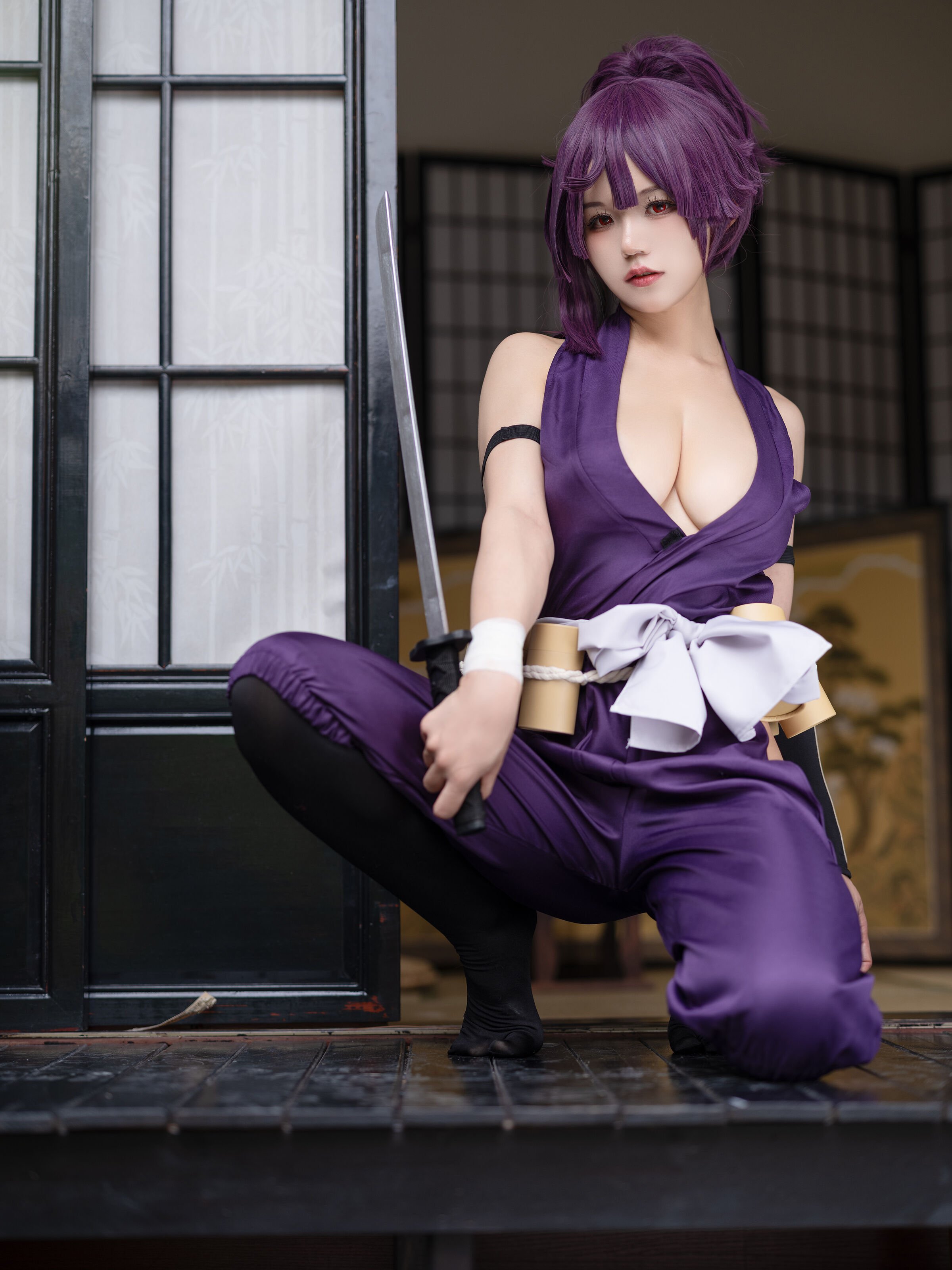 小倉千代w - Yuzuriha 地獄楽 杠