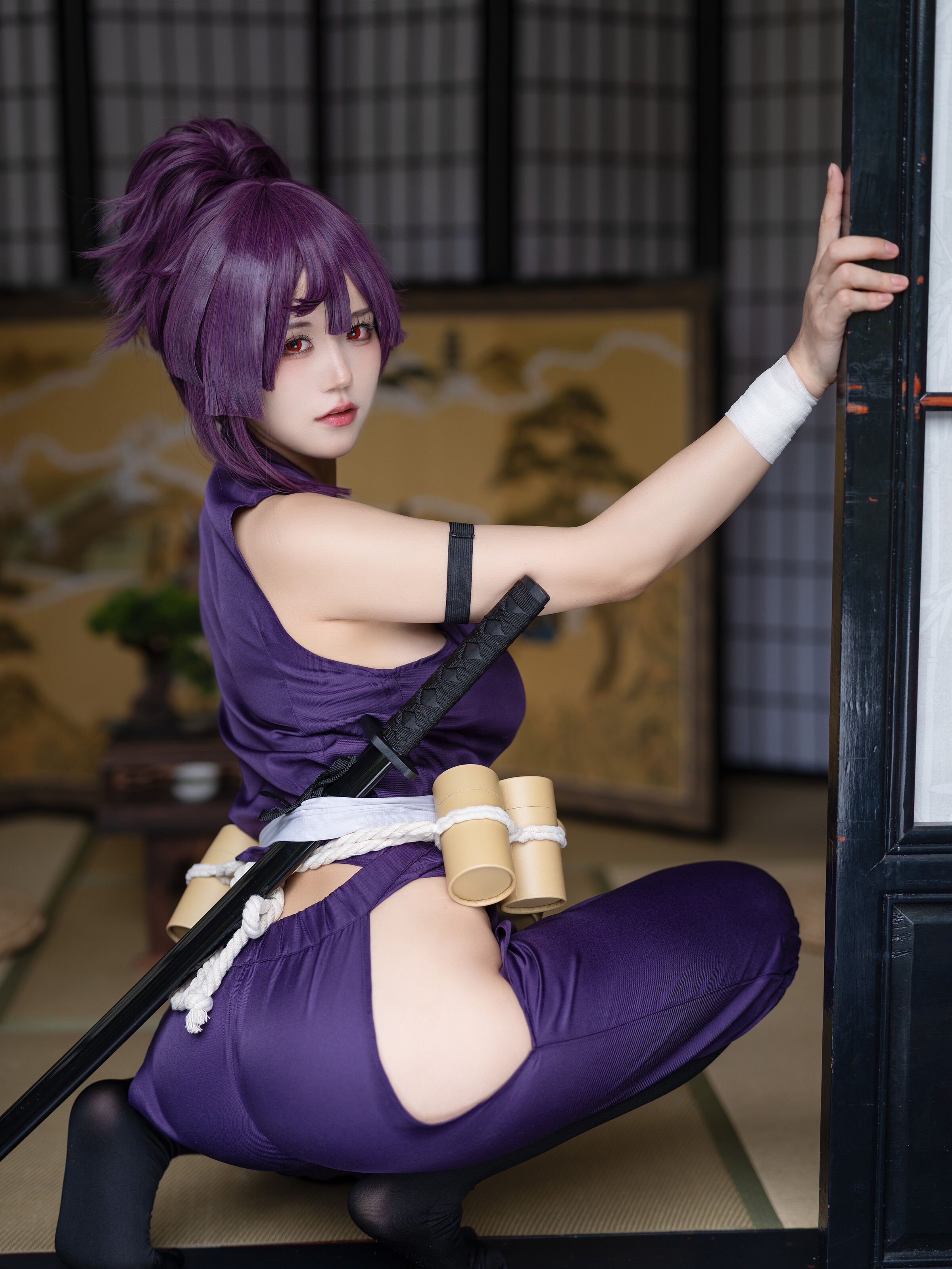 Ogura Chiyo w - Yuzuriha Jigokuraku Gang