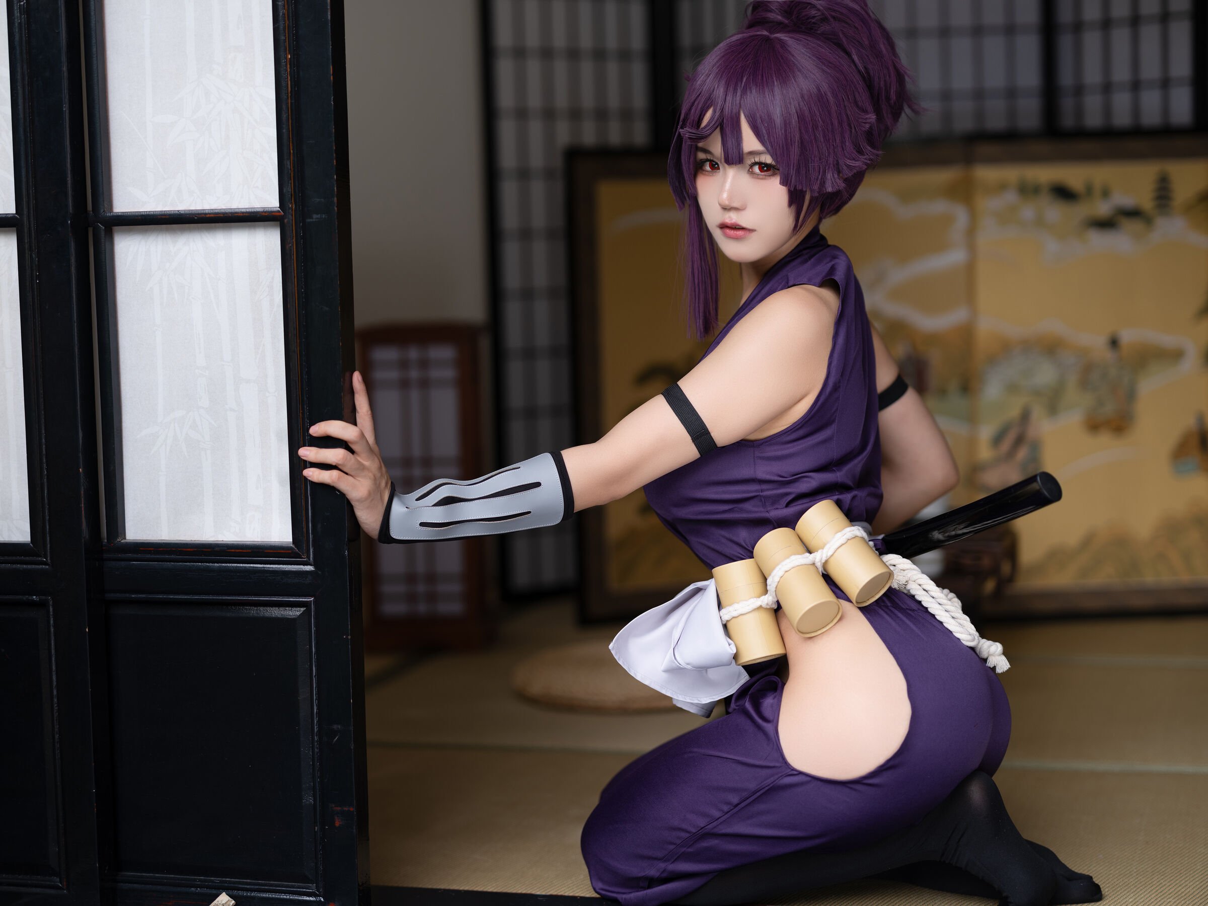 Ogura Chiyo w - Yuzuriha Jigokuraku Gang
