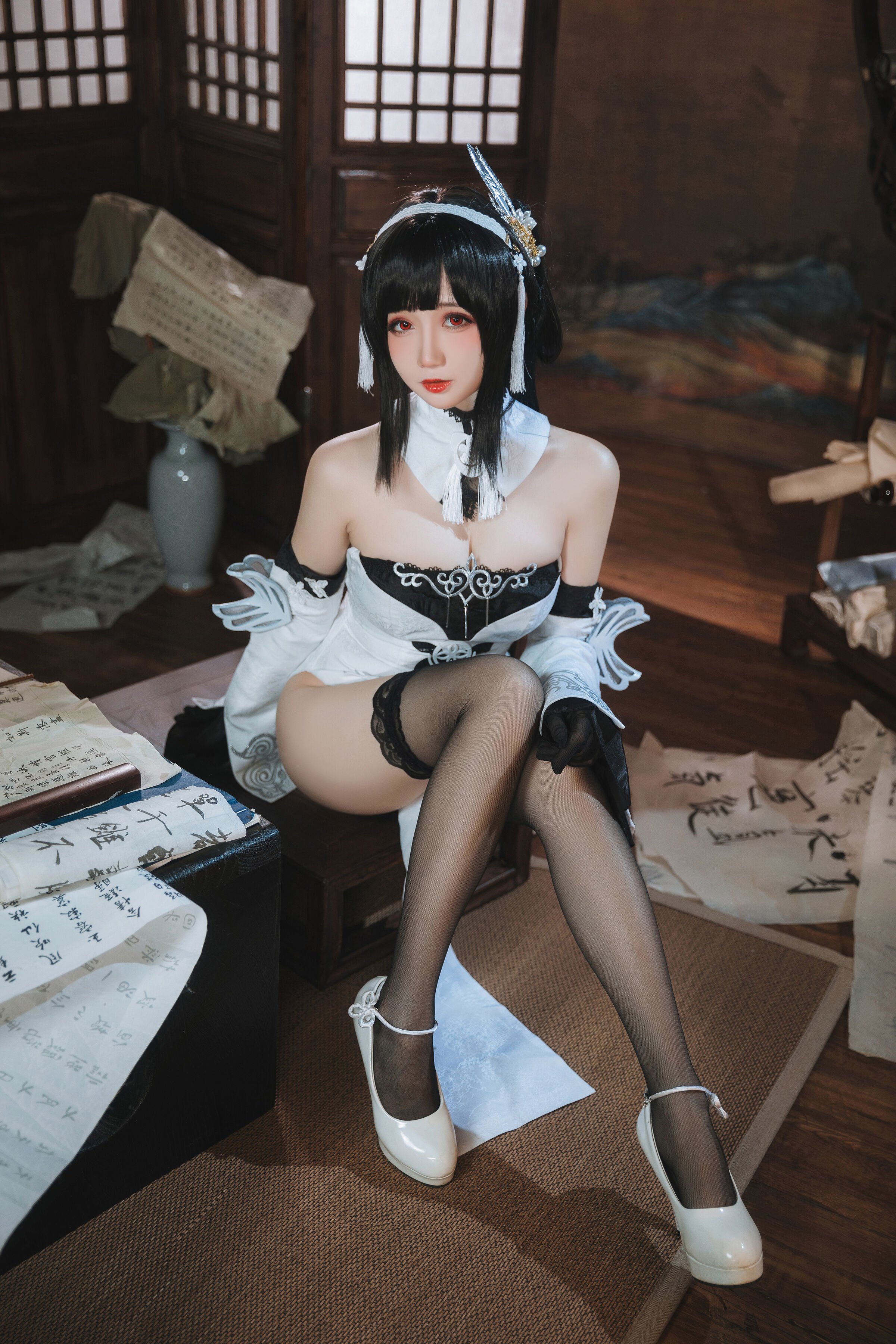 メンメンタン アズールレーン チンカイ 白黒礼服
