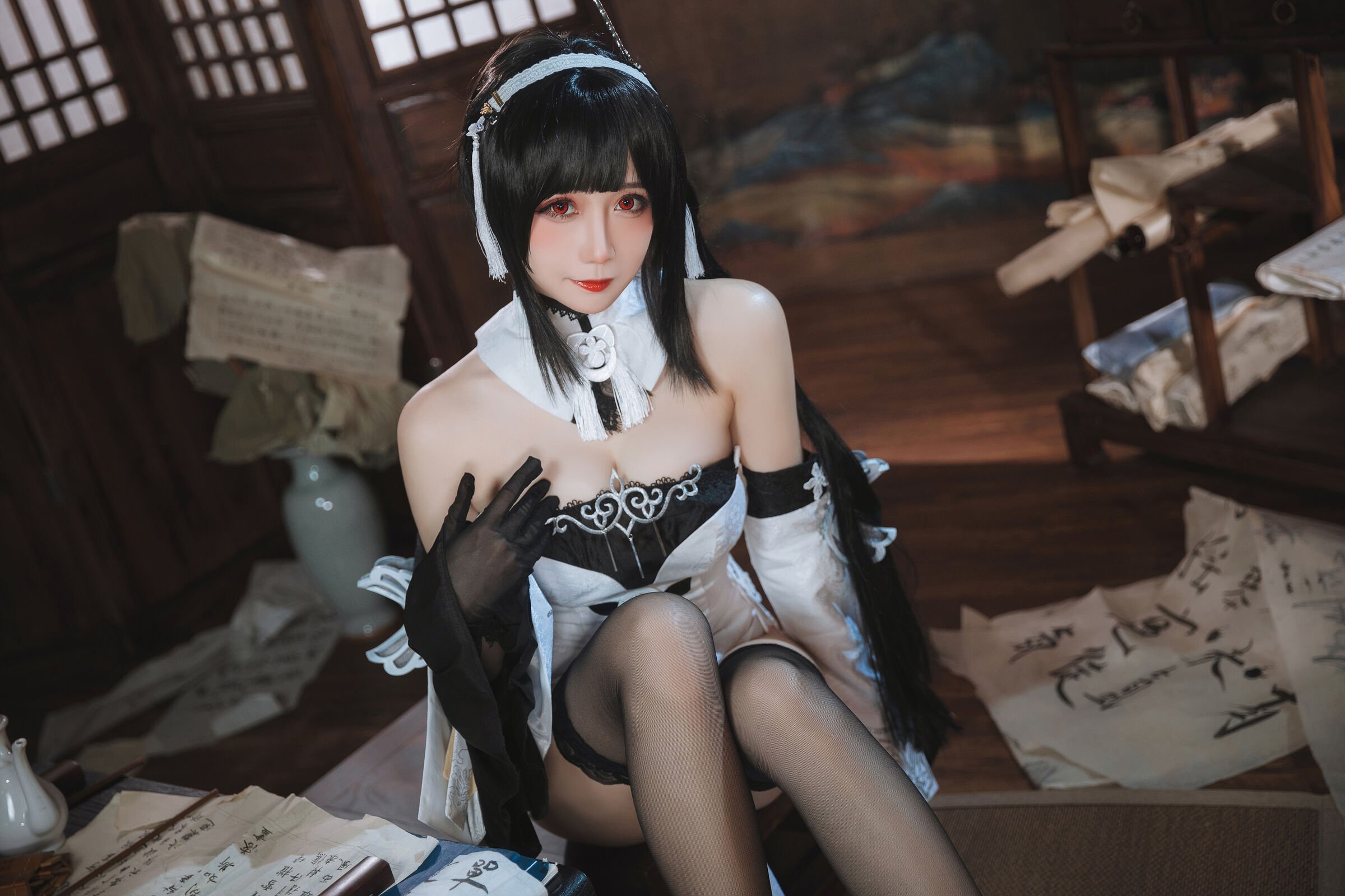 メンメンタン アズールレーン チンカイ 白黒礼服
