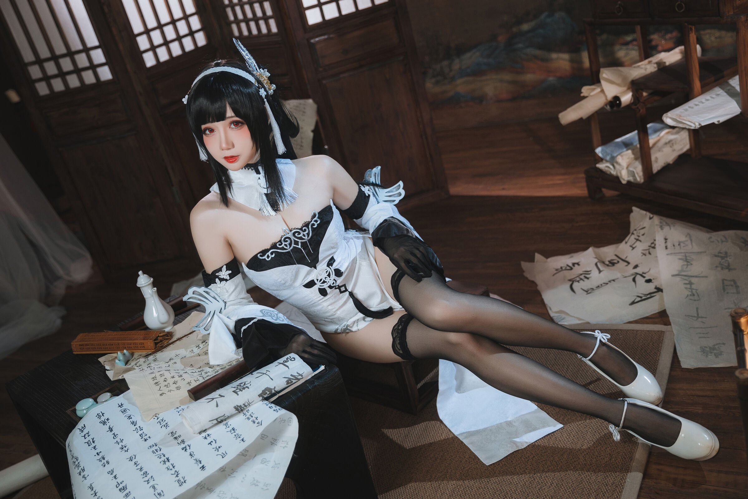 メンメンタン アズールレーン チンカイ 白黒礼服
