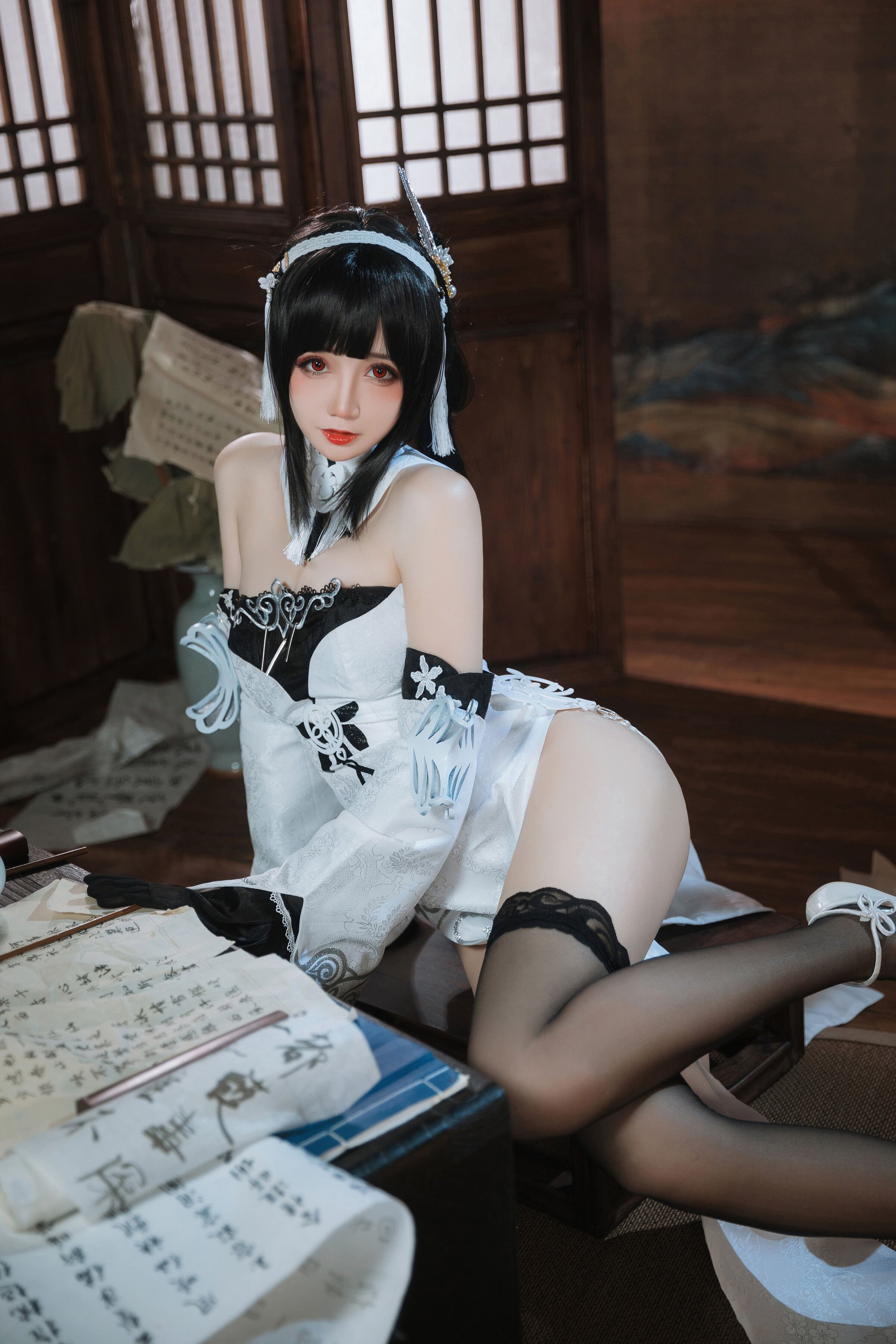 メンメンタン アズールレーン チンカイ 白黒礼服