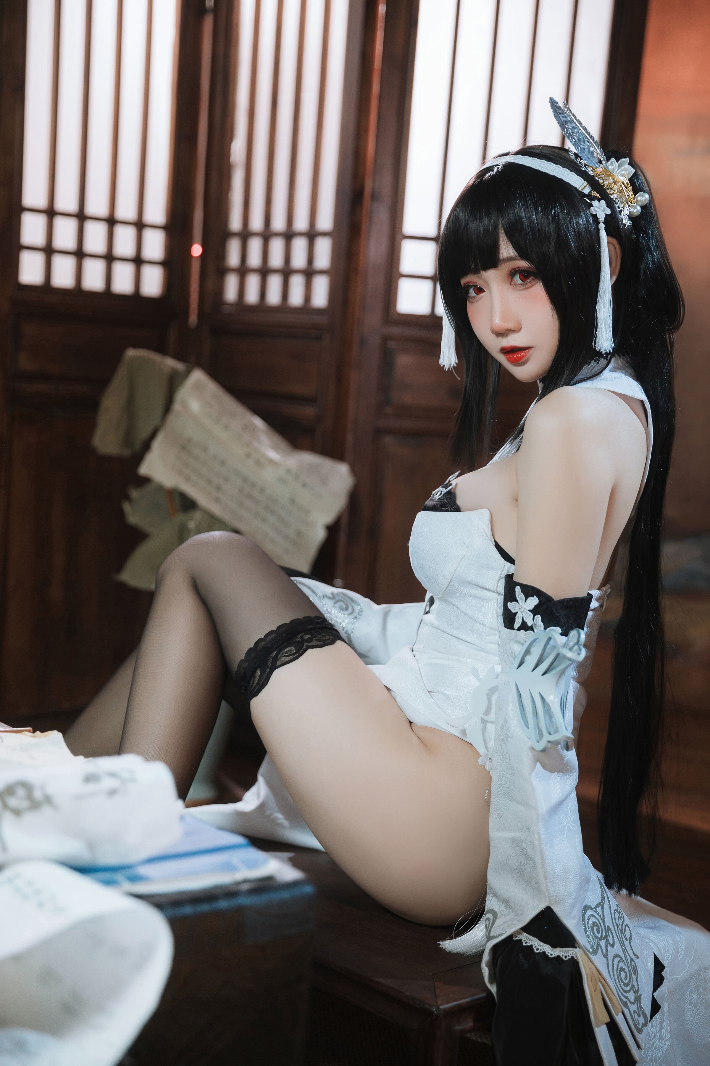 メンメンタン アズールレーン チンカイ 白黒礼服