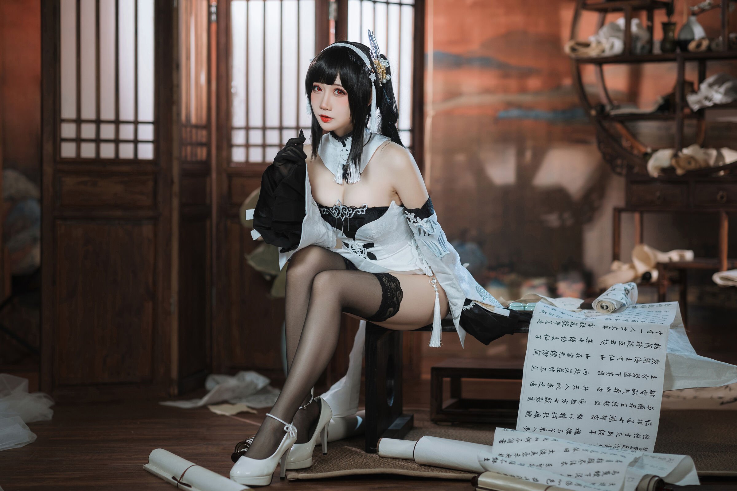 メンメンタン アズールレーン チンカイ 白黒礼服