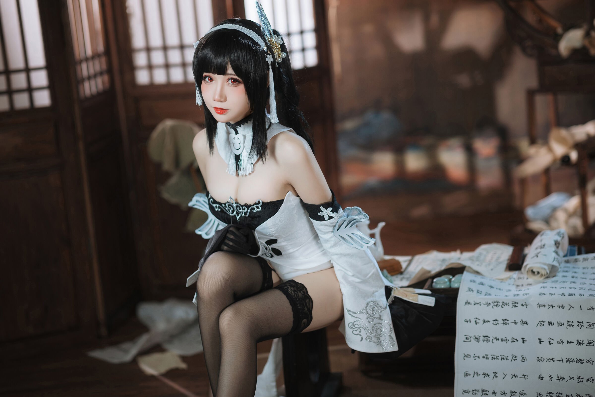 メンメンタン アズールレーン チンカイ 白黒礼服