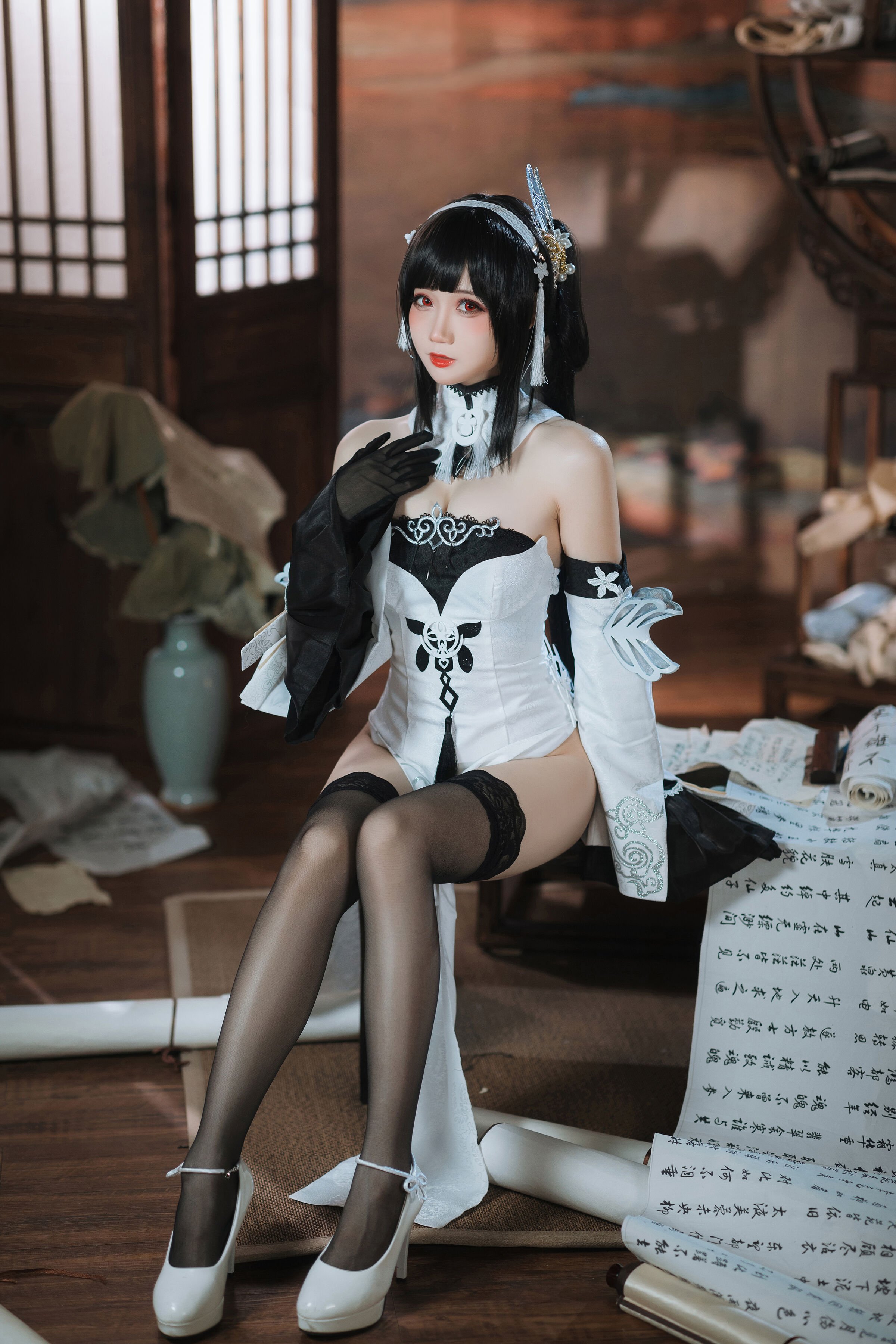 メンメンタン アズールレーン チンカイ 白黒礼服
