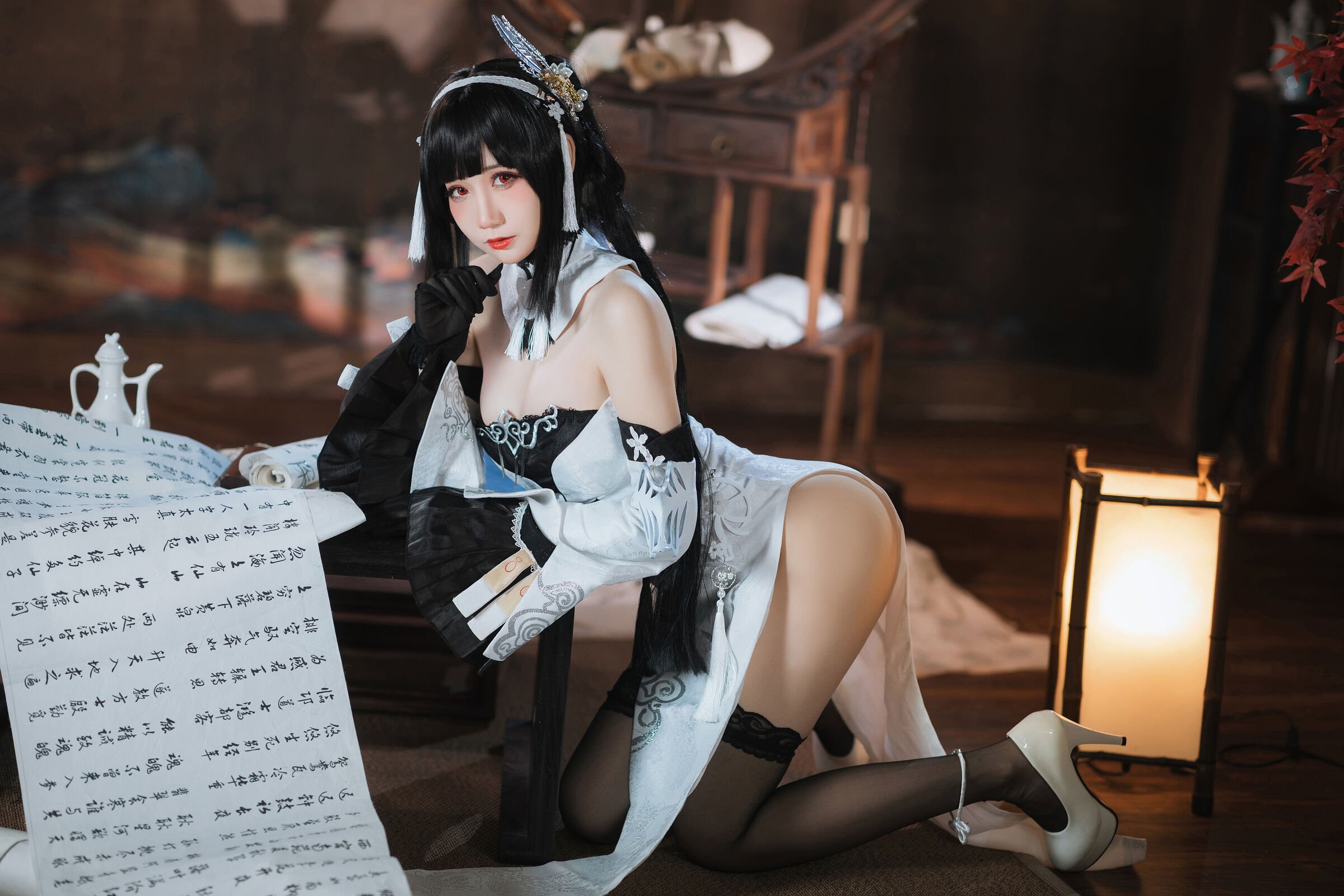 メンメンタン アズールレーン チンカイ 白黒礼服