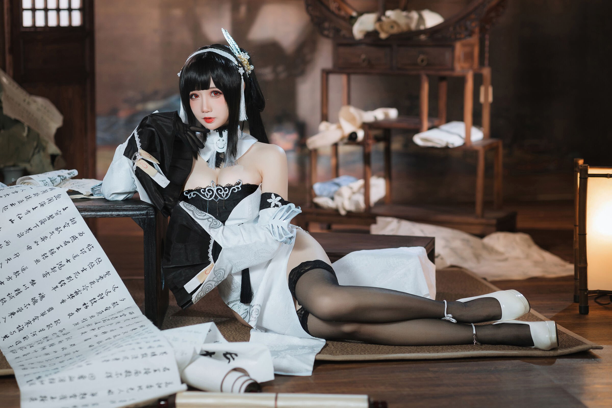メンメンタン アズールレーン チンカイ 白黒礼服