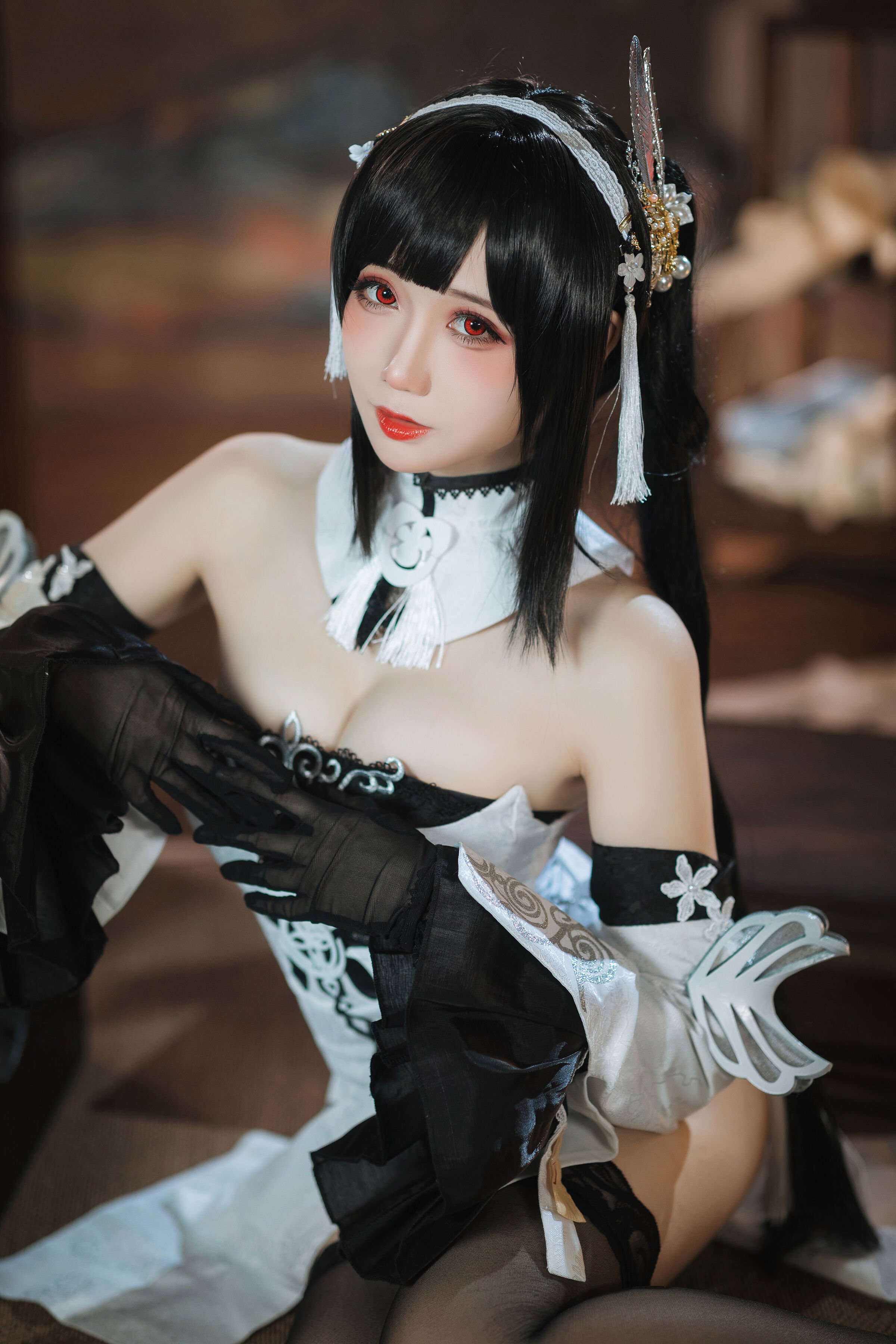 メンメンタン アズールレーン チンカイ 白黒礼服