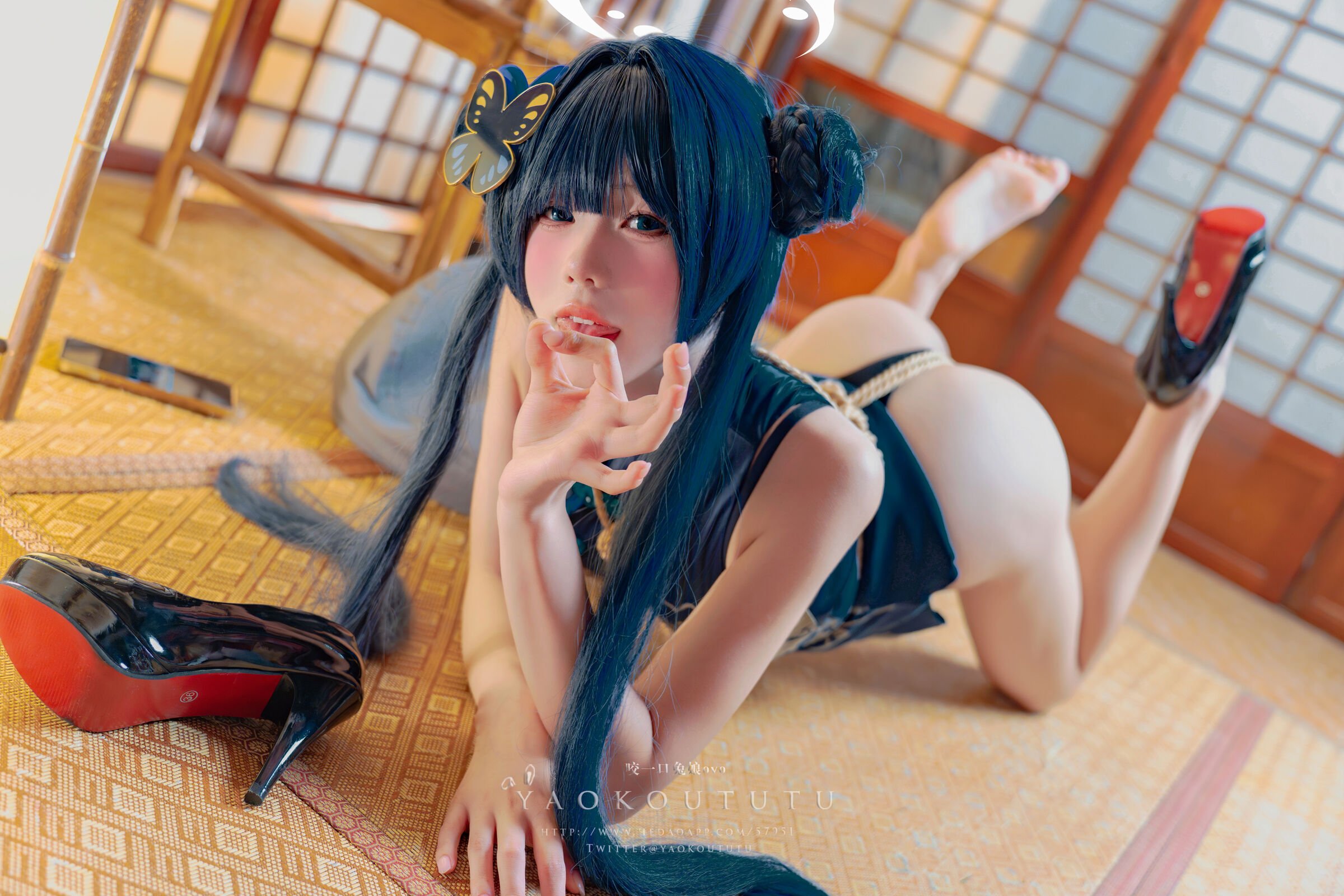 ウサギ娘を一口かじる ovo - ブルーアーカイブ·ヒサキ