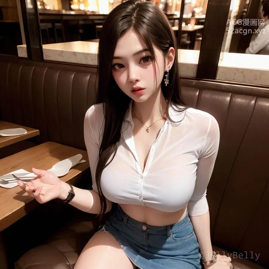 JellyBelly AI剧情图包：性感秘书背着男友给我插第2部 JellyBelly Part 10