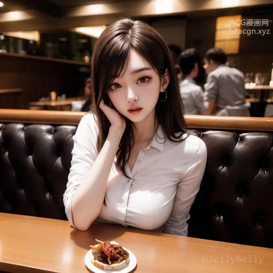 JellyBelly AI剧情图包：性感秘书背着男友给我插第2部 JellyBelly Part 10