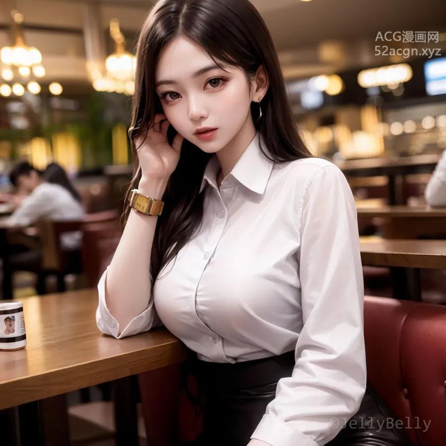 JellyBelly AI剧情图包：性感秘书背着男友给我插第2部 JellyBelly Part 10