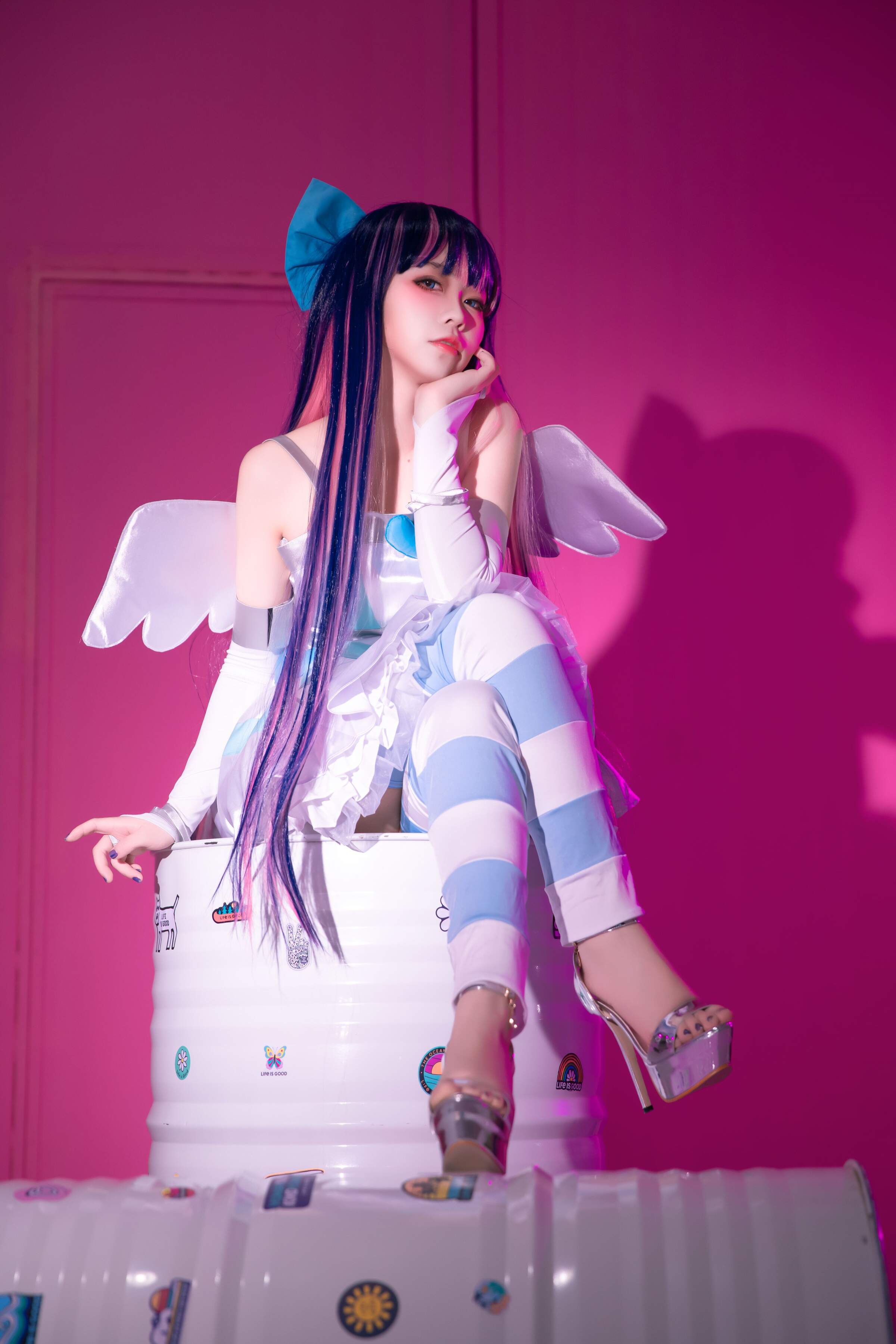 G44 không bị thương Thiên thần tất đai Stocking