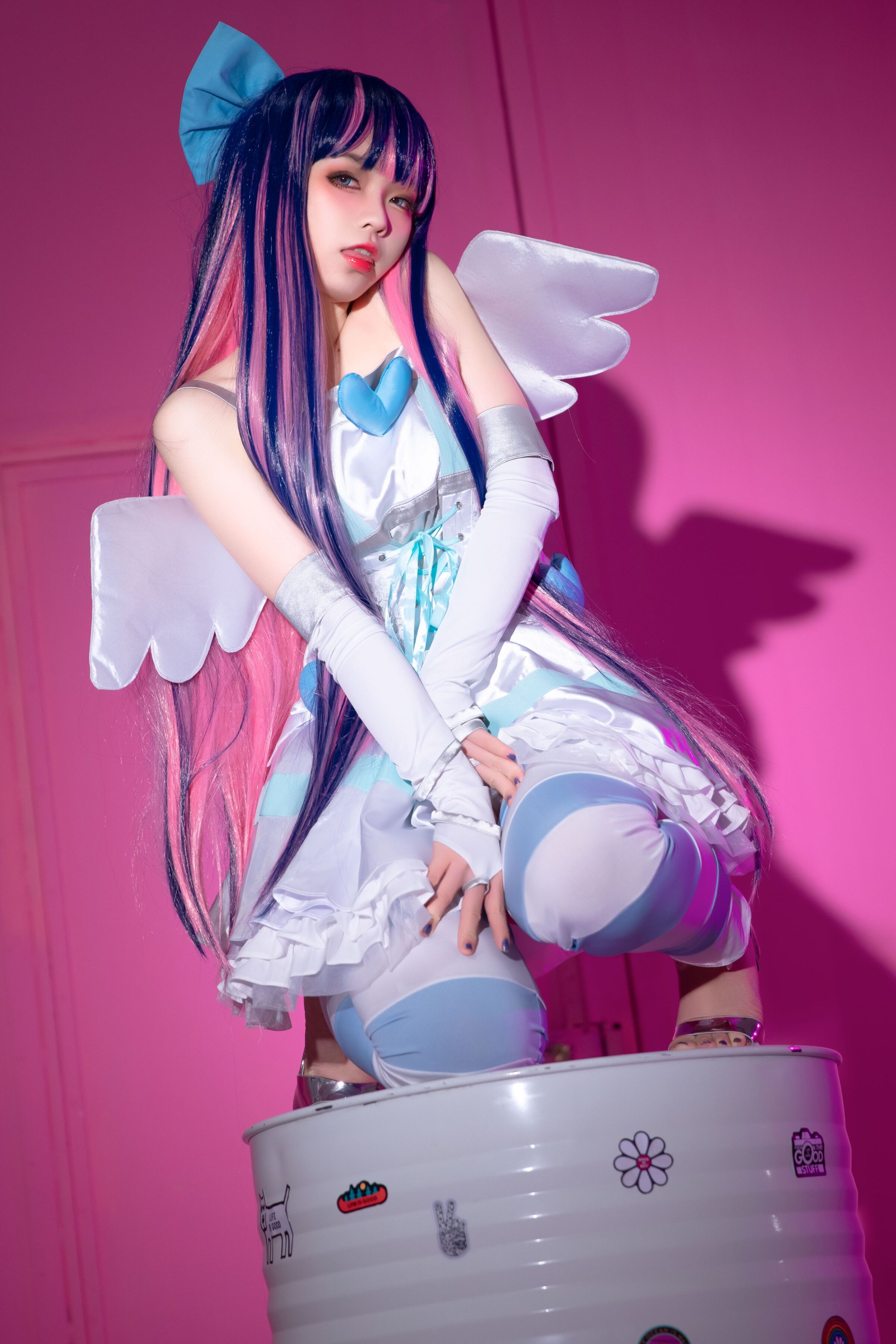 G44 không bị thương Thiên thần tất đai Stocking