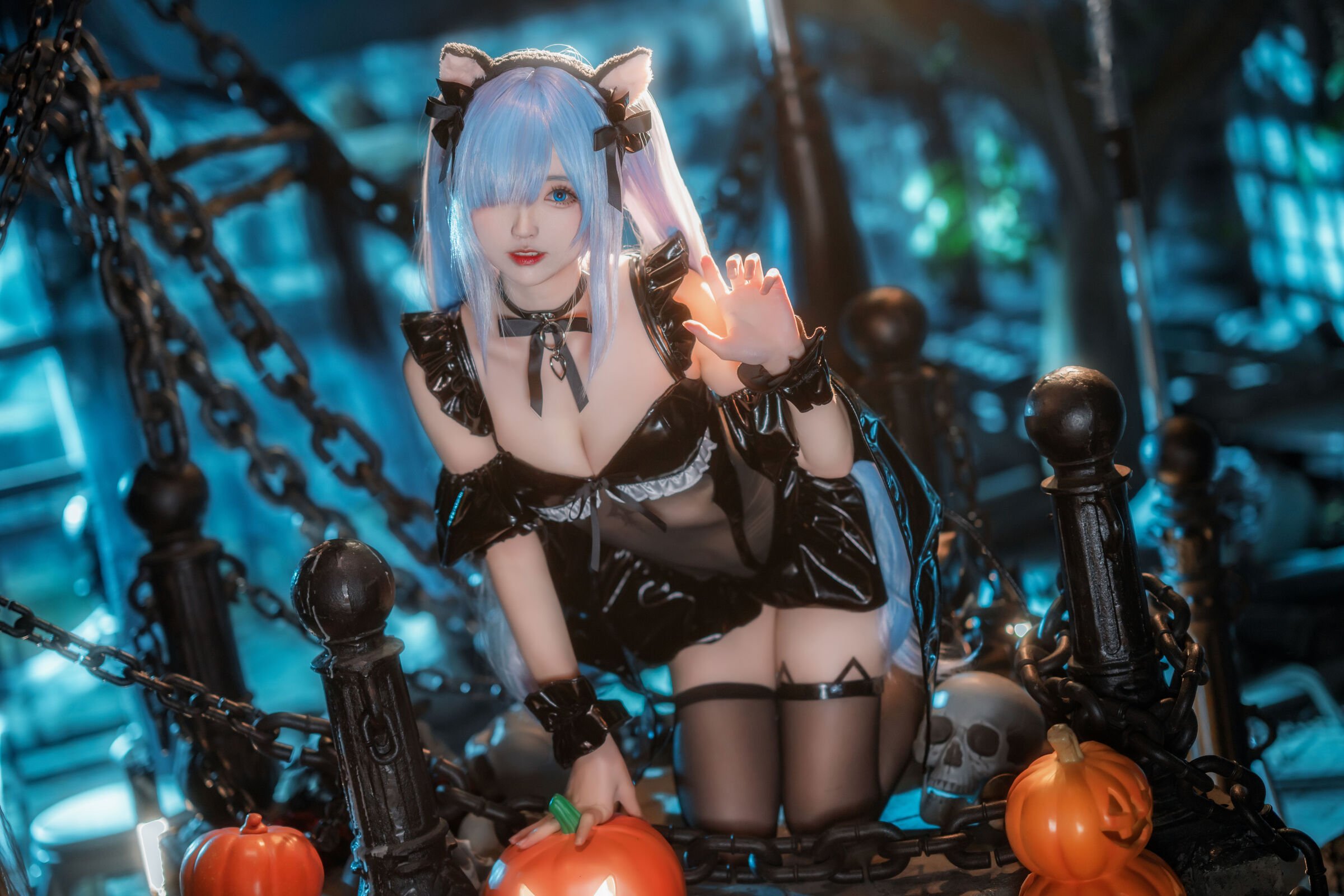 Da Da Juan Juan Xiao Juan] Azur Lane Janus Halloween Meow Meow Horror Night