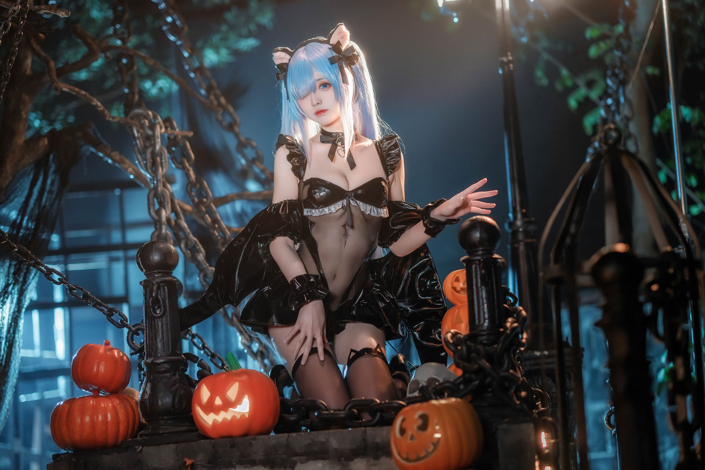 Da Da Juan Juan Xiao Juan] Azur Lane Janus Halloween Meow Meow Horror Night