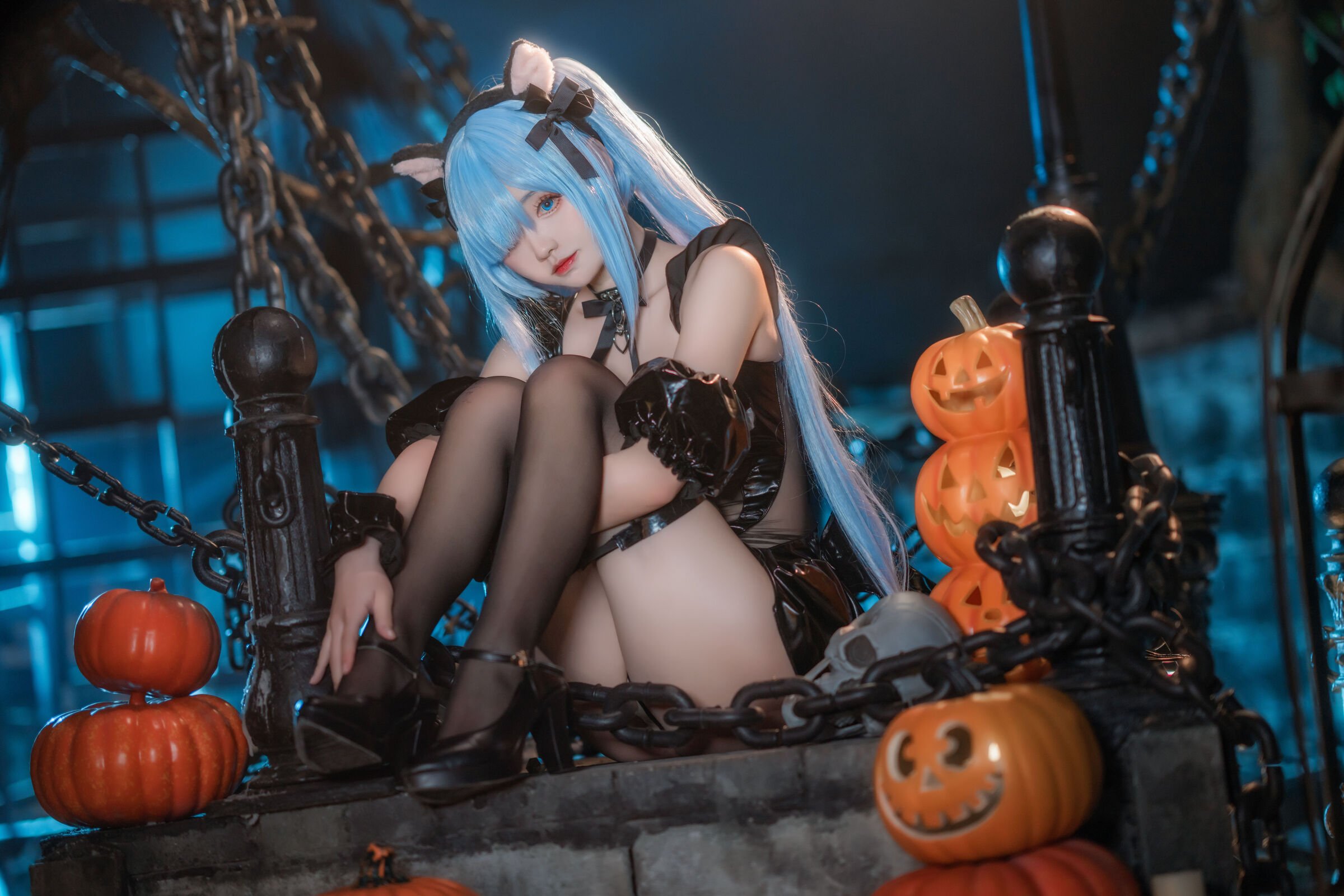 Da Da Juan Juan Xiao Juan] Azur Lane Janus Halloween Meow Meow Horror Night