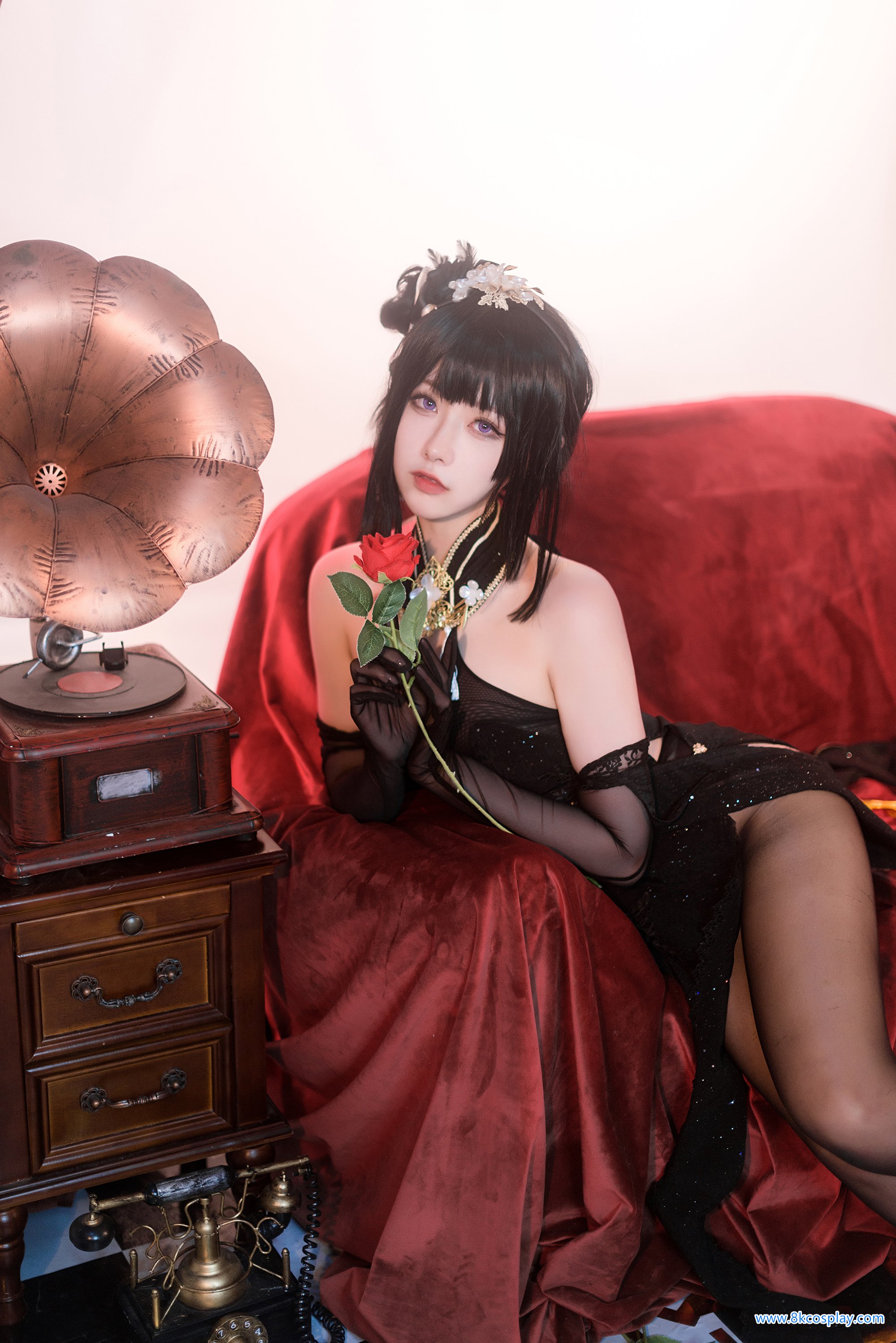 Momoko葵葵] Azur Lane Zhen Hai Exotic Luxury Flower Garden Azur Lane ChenHai