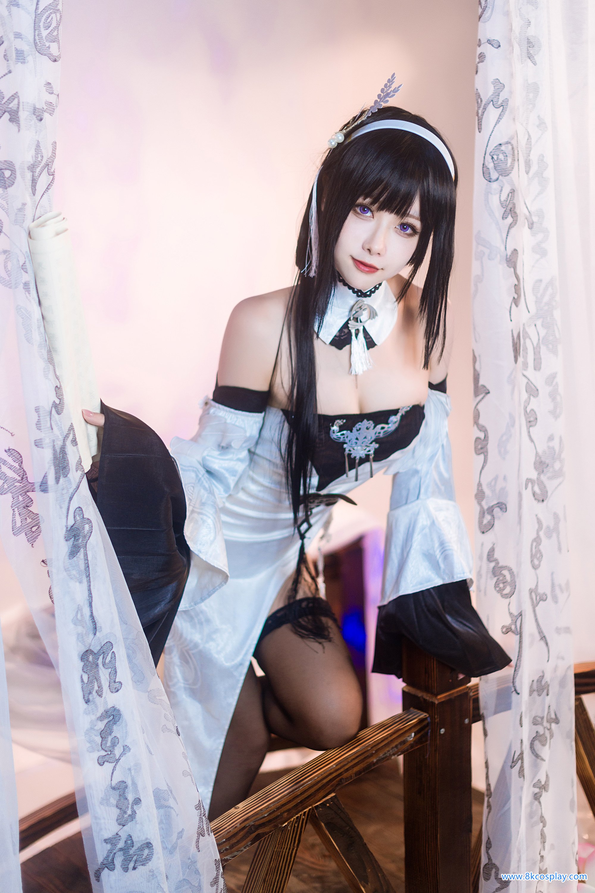 Momoko葵葵] Azur Lane Zhen Hai Exotic Luxury Flower Garden Azur Lane ChenHai