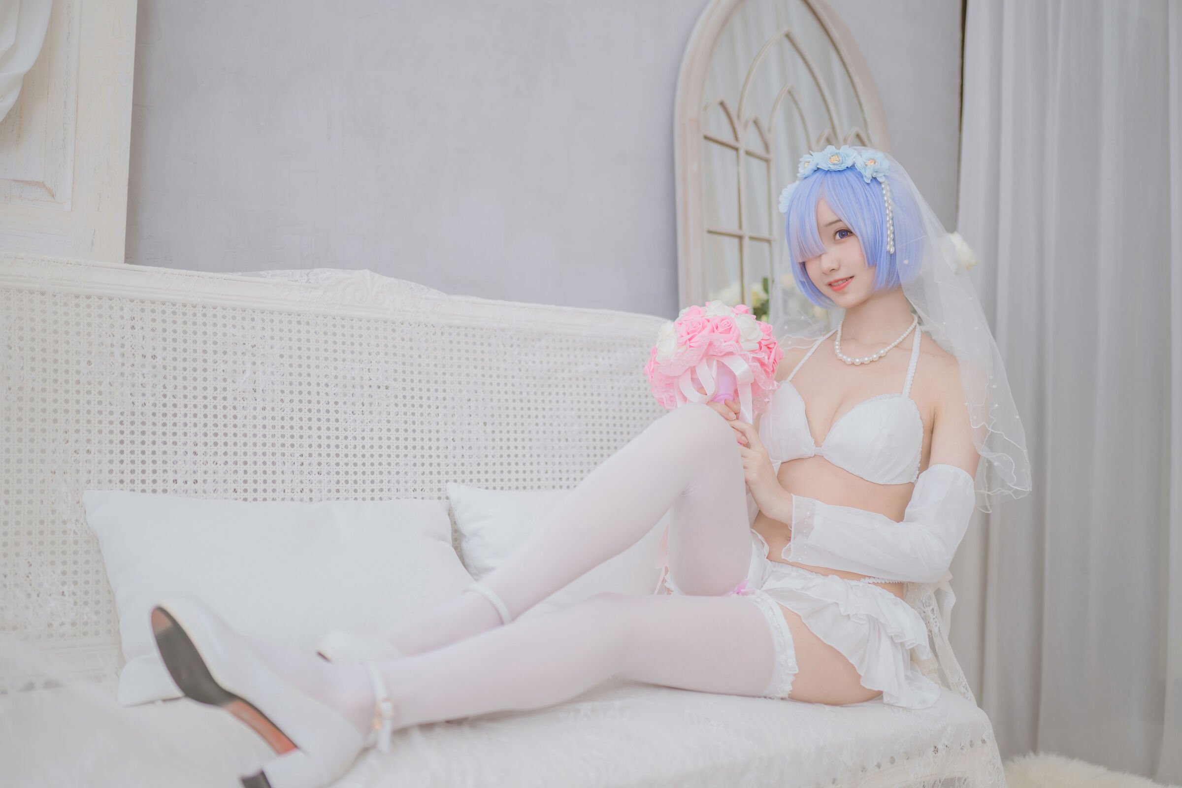 木綿綿OwO] 蕾姆婚紗