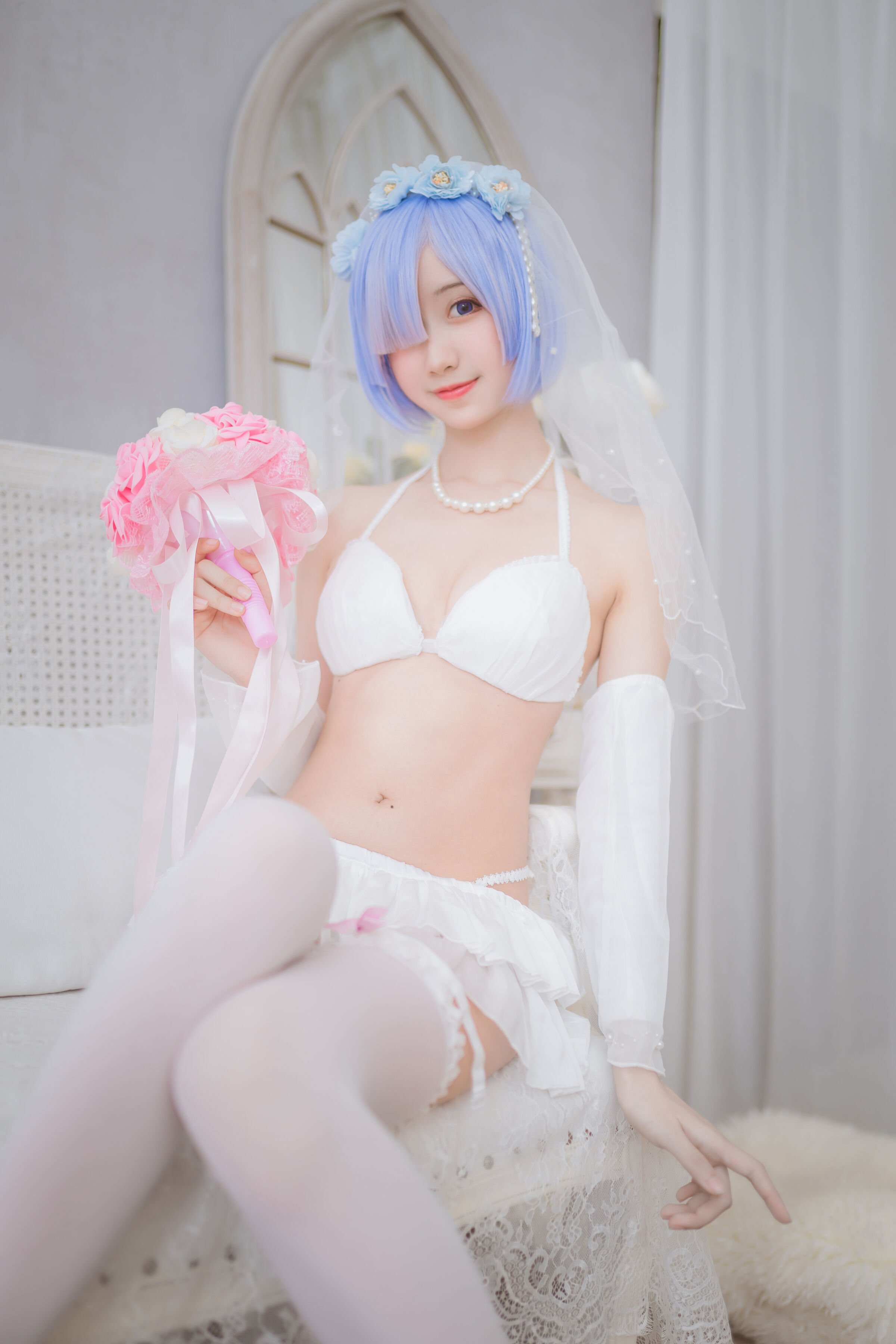木綿綿OwO] 蕾姆婚紗