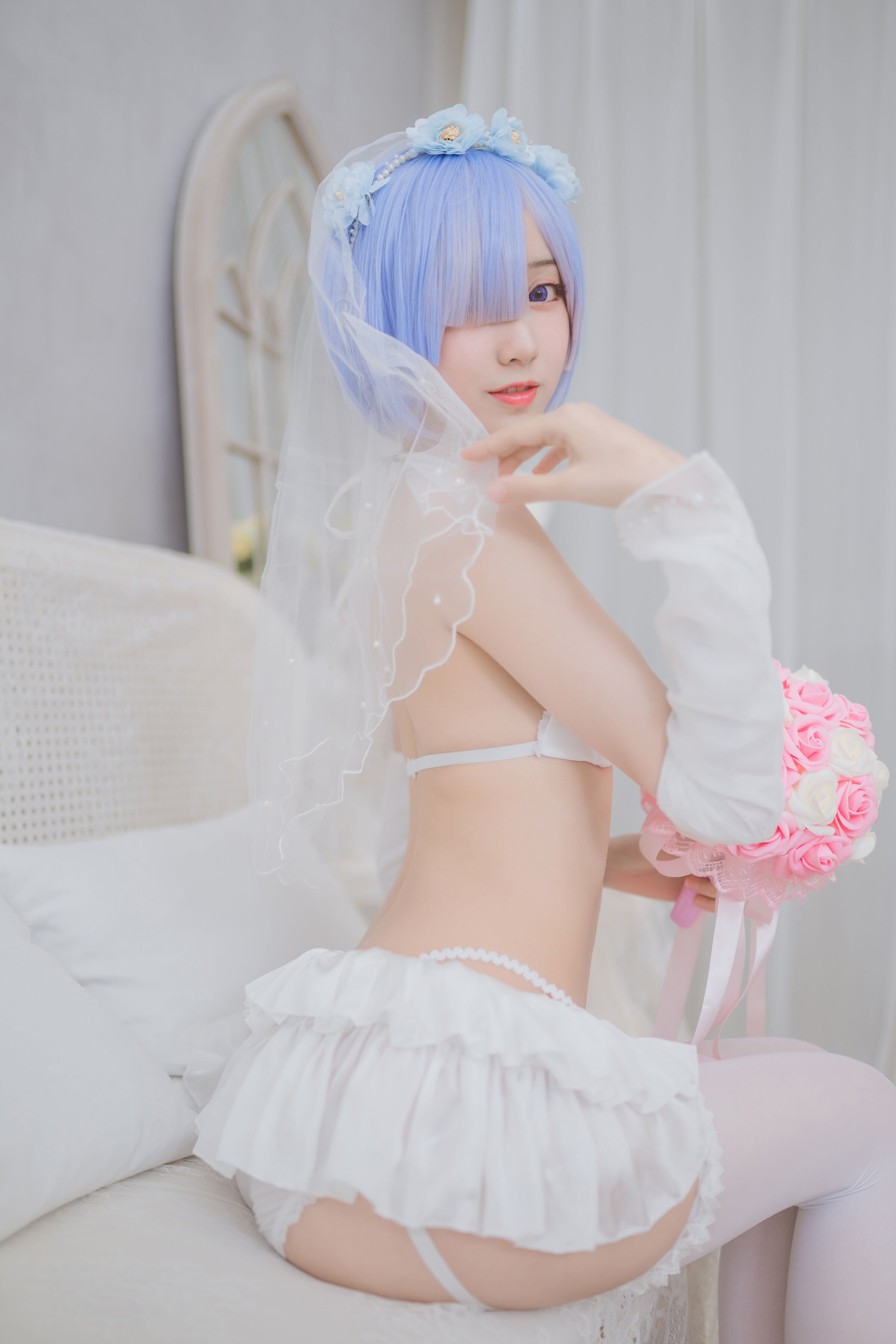木綿綿OwO] 蕾姆婚紗
