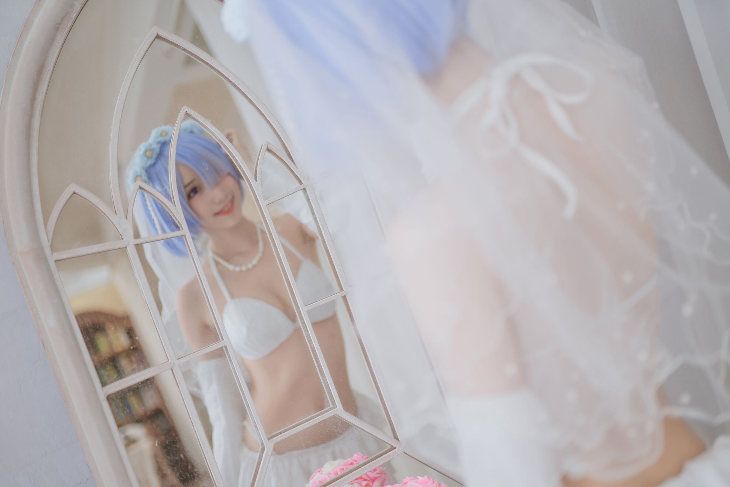 木綿綿OwO] 蕾姆婚紗