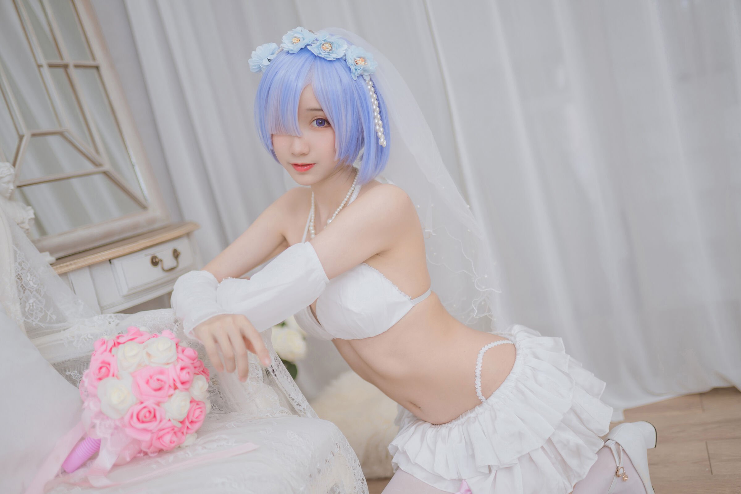 木綿綿OwO] 蕾姆婚紗