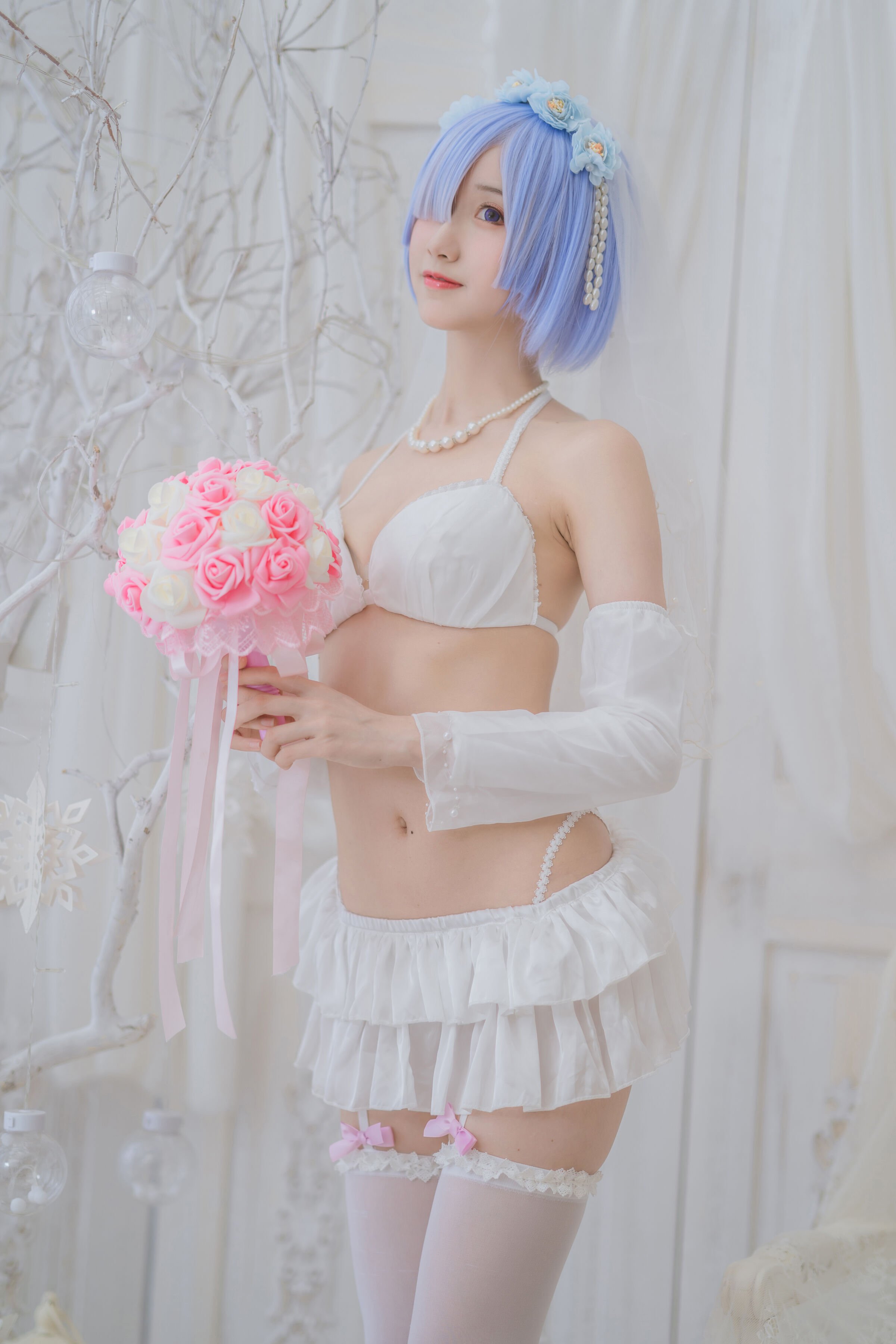 木綿綿OwO] 蕾姆婚紗