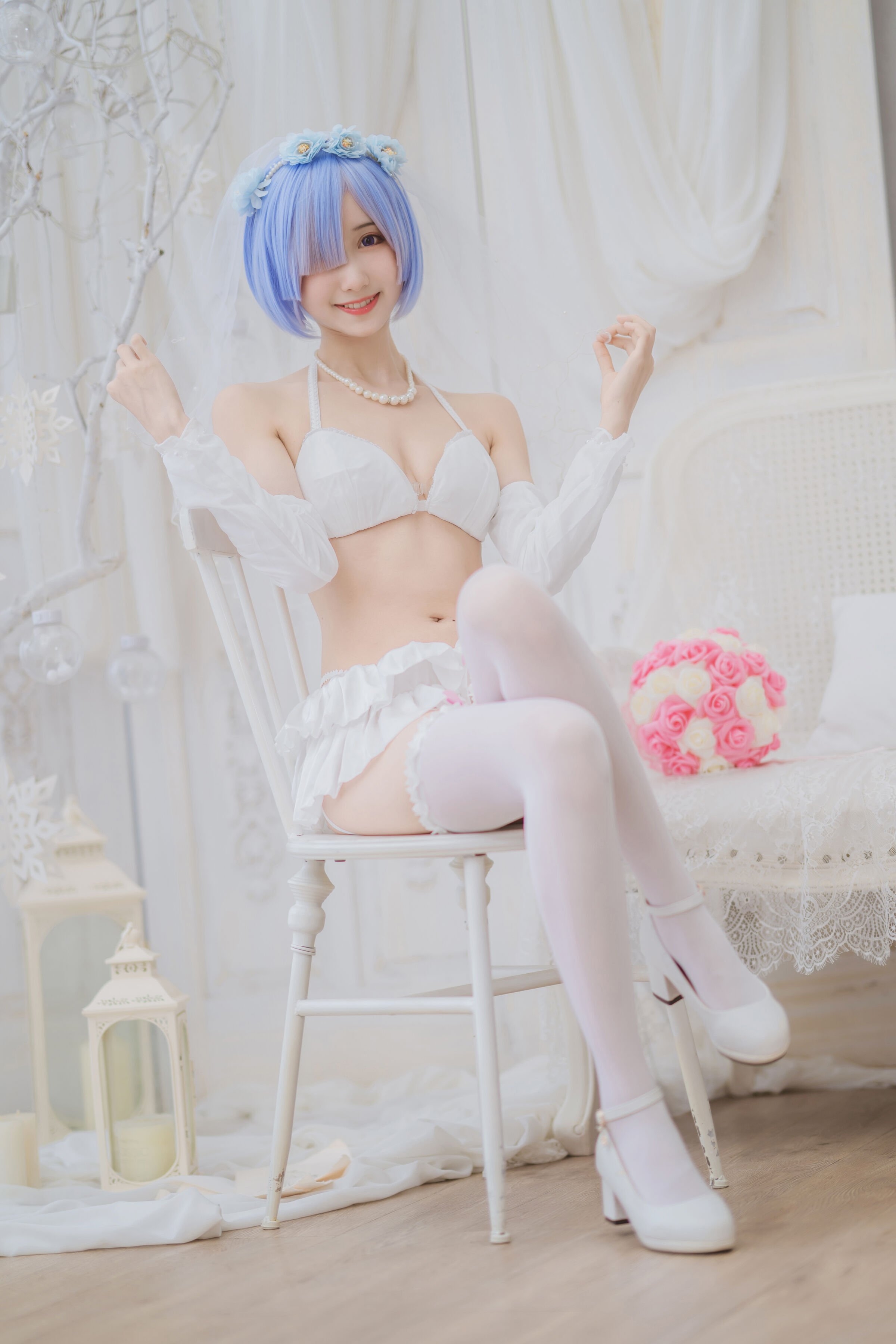 木綿綿OwO] 蕾姆婚紗