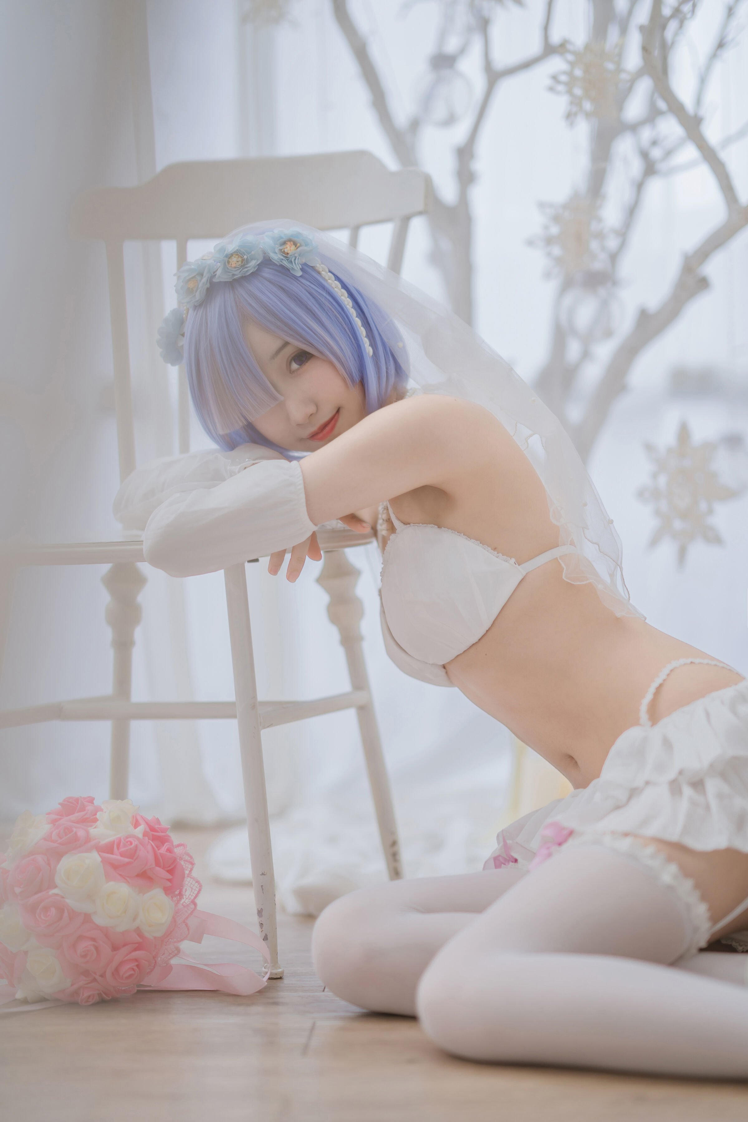木綿綿OwO] 蕾姆婚紗