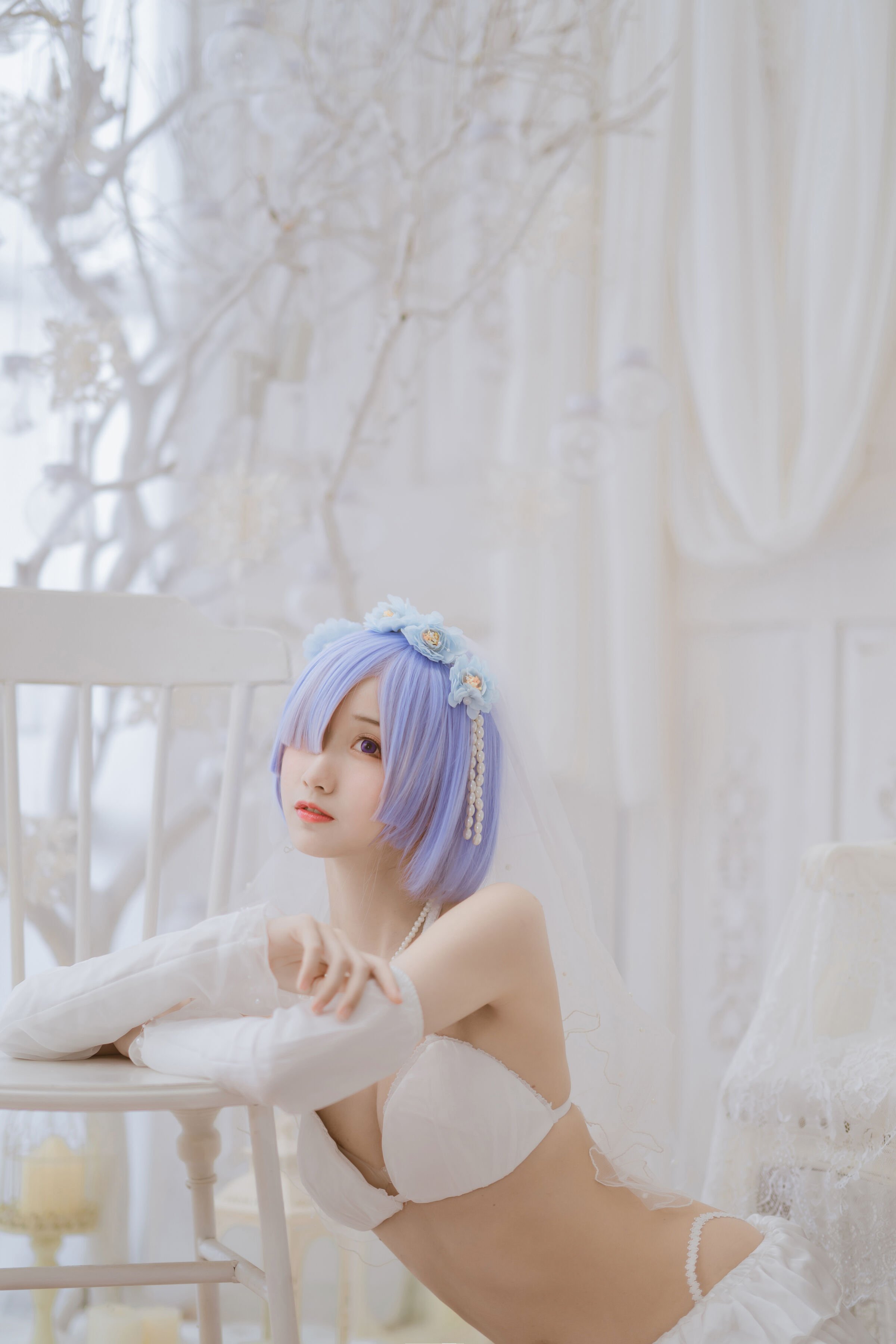 木綿綿OwO] 蕾姆婚紗