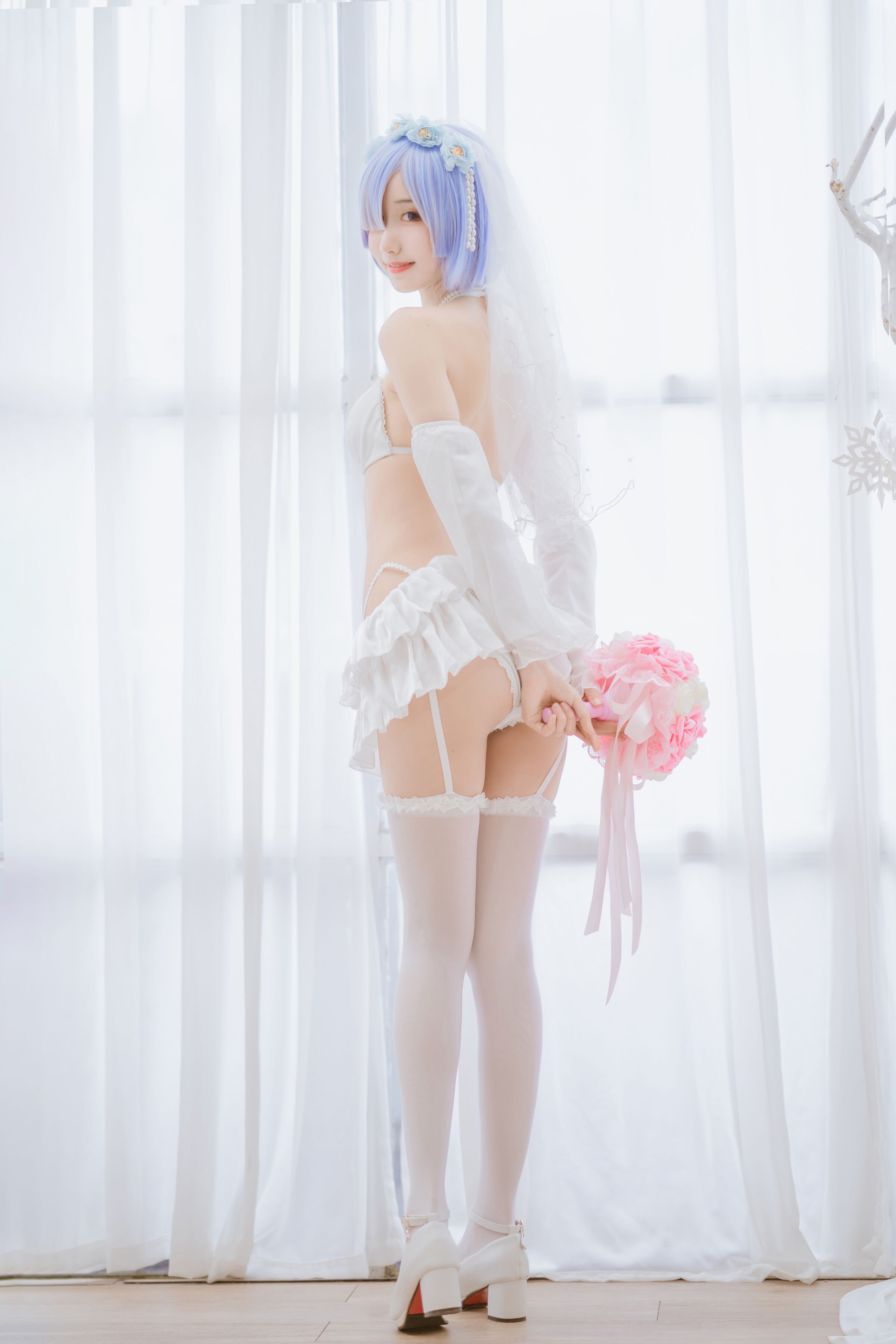 木綿綿OwO] 蕾姆婚紗