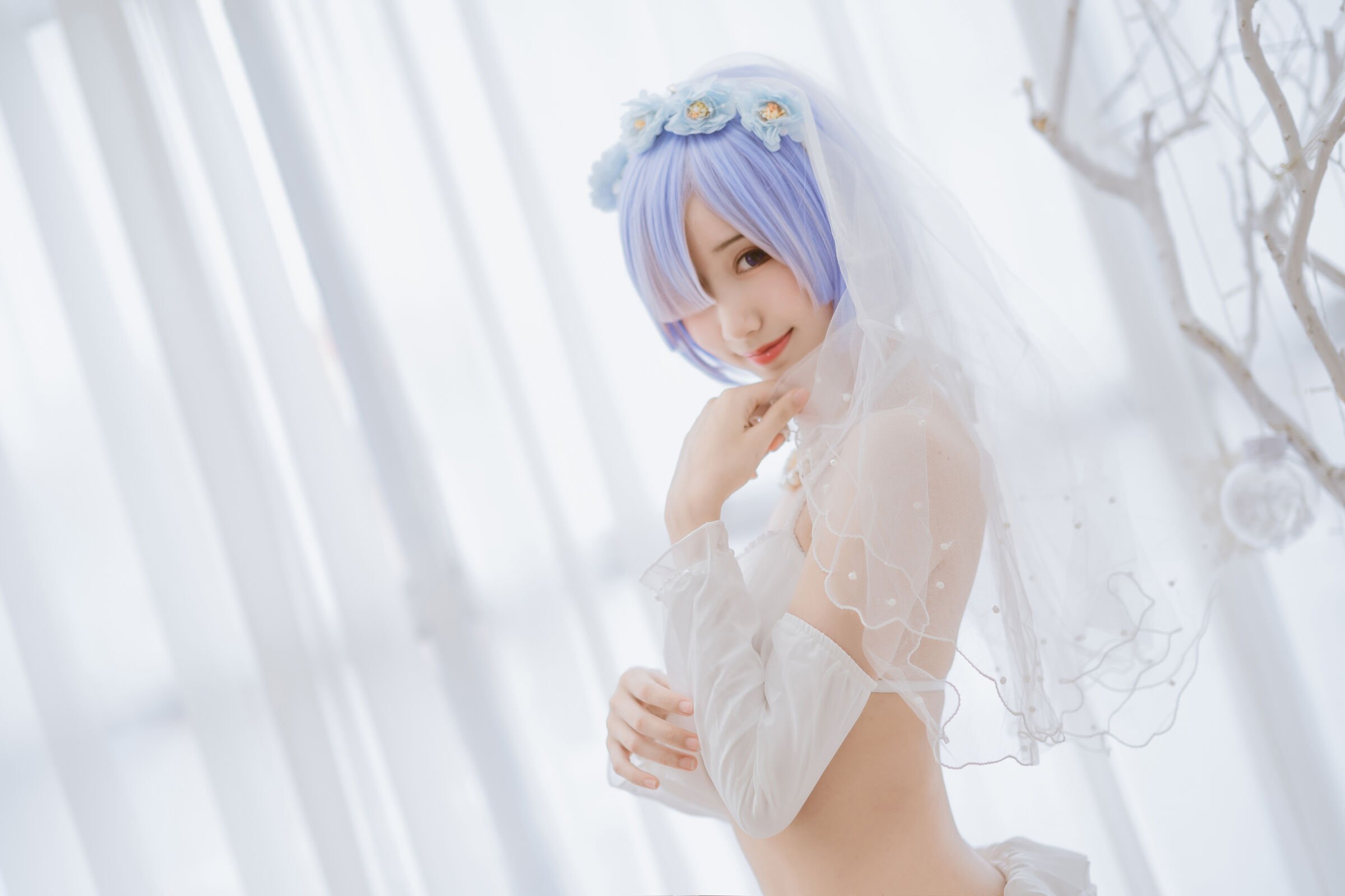 木綿綿OwO] 蕾姆婚紗