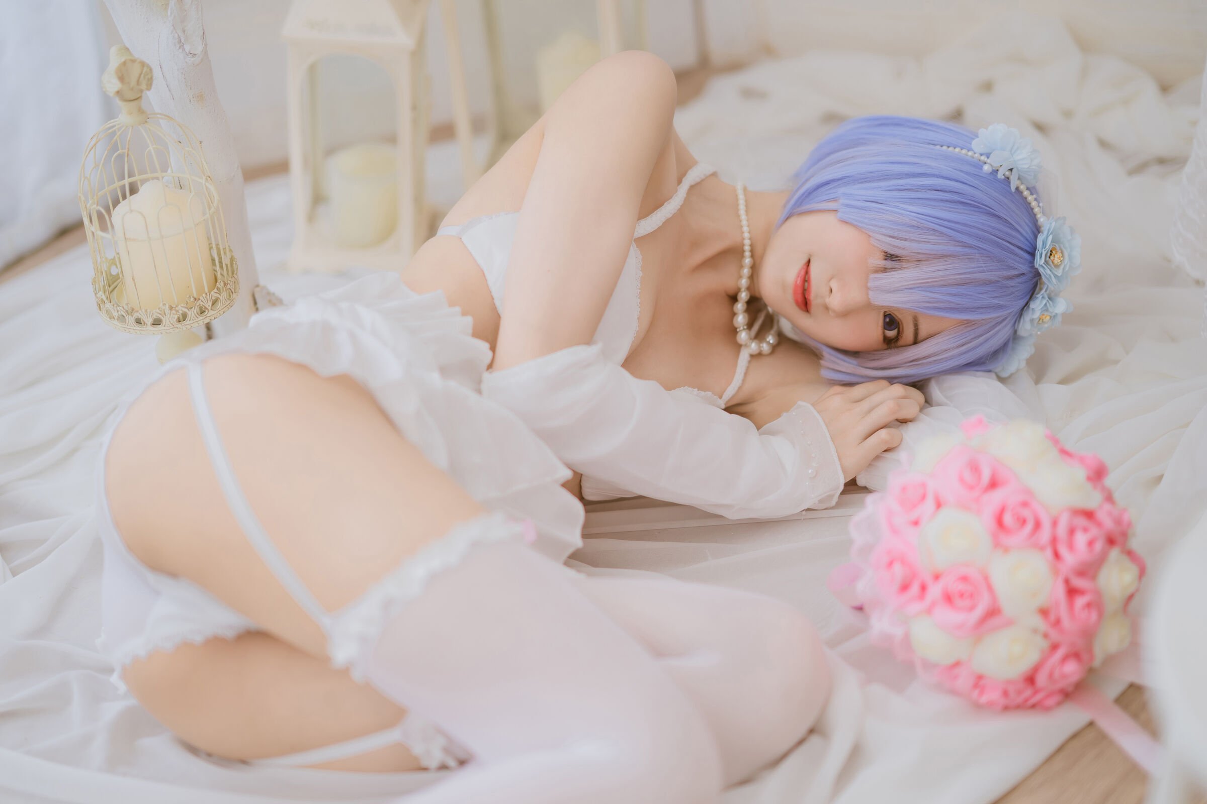 木綿綿OwO] 蕾姆婚紗