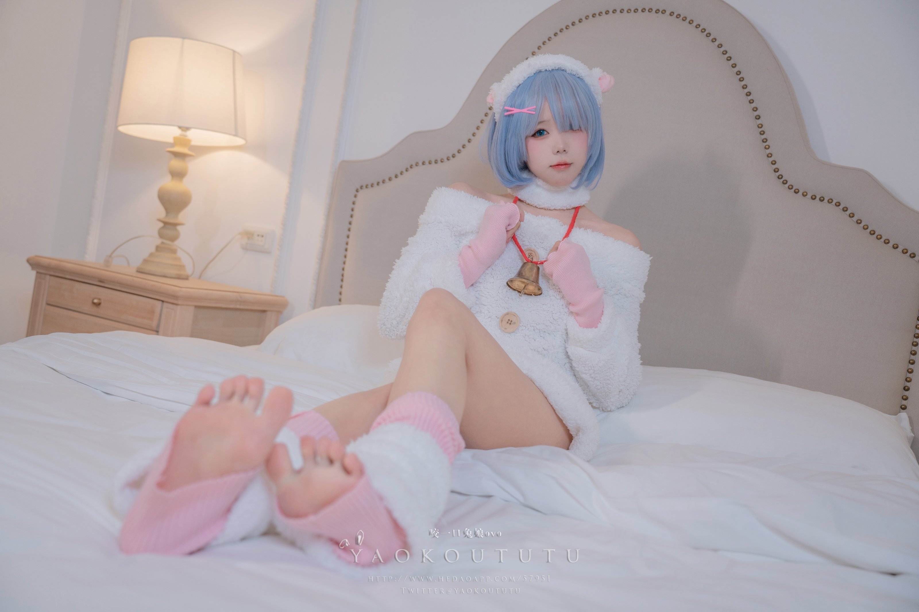 咬一口兔娘ovo - Rem 咩咩 蕾姆咩咩