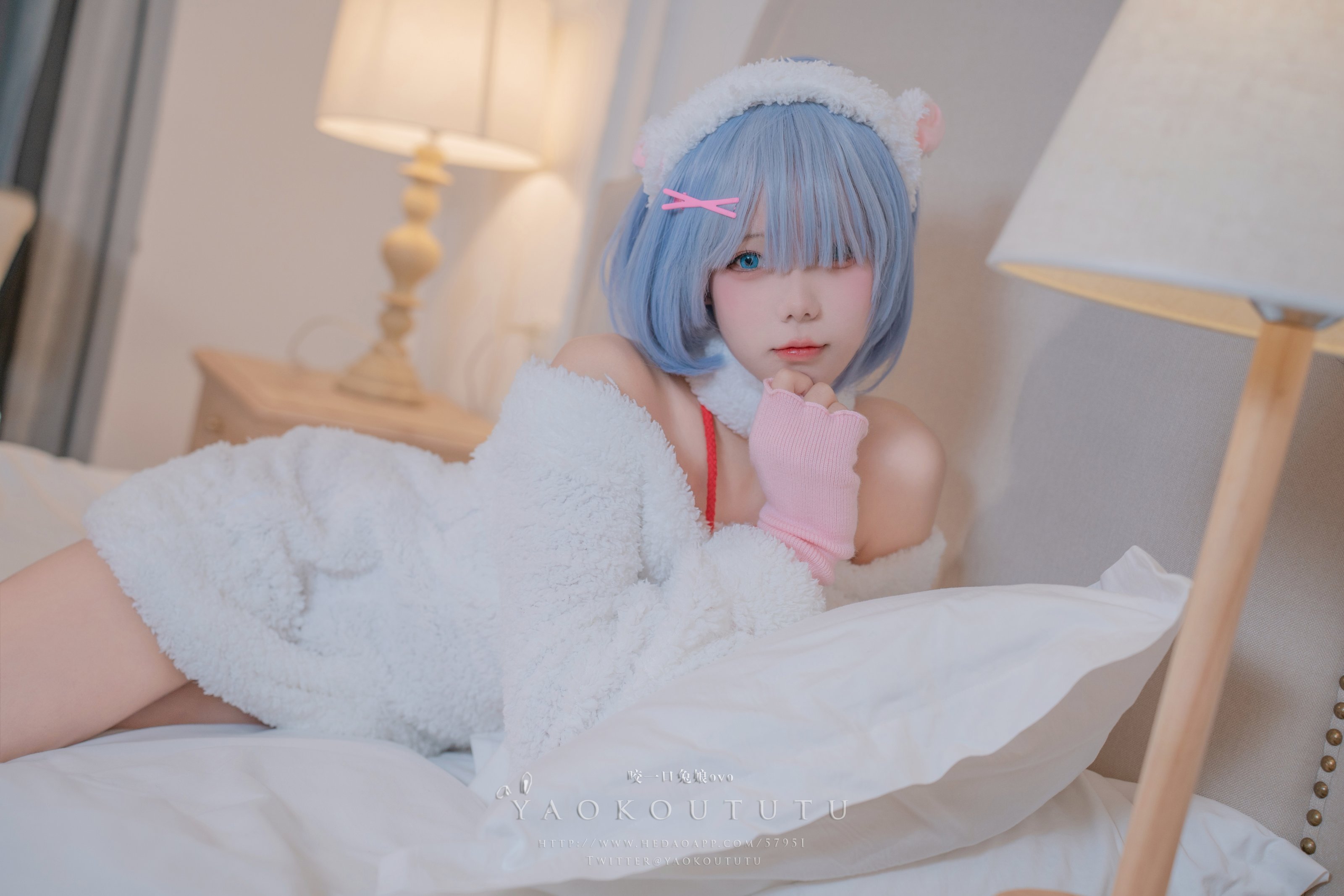 咬一口兔娘ovo - Rem 咩咩 蕾姆咩咩