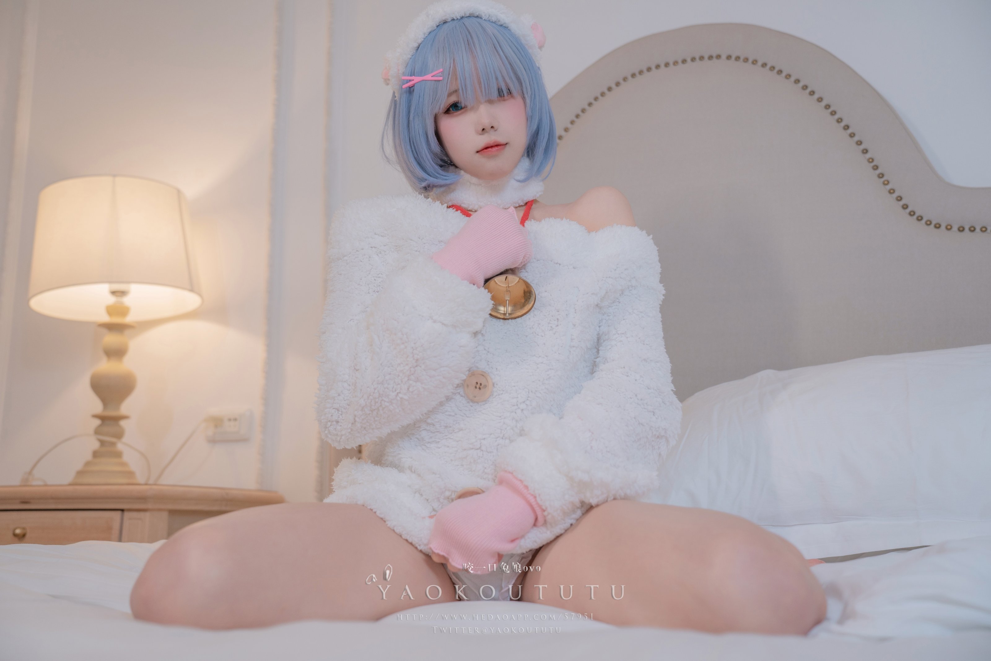 咬一口兔娘ovo - Rem 咩咩 蕾姆咩咩