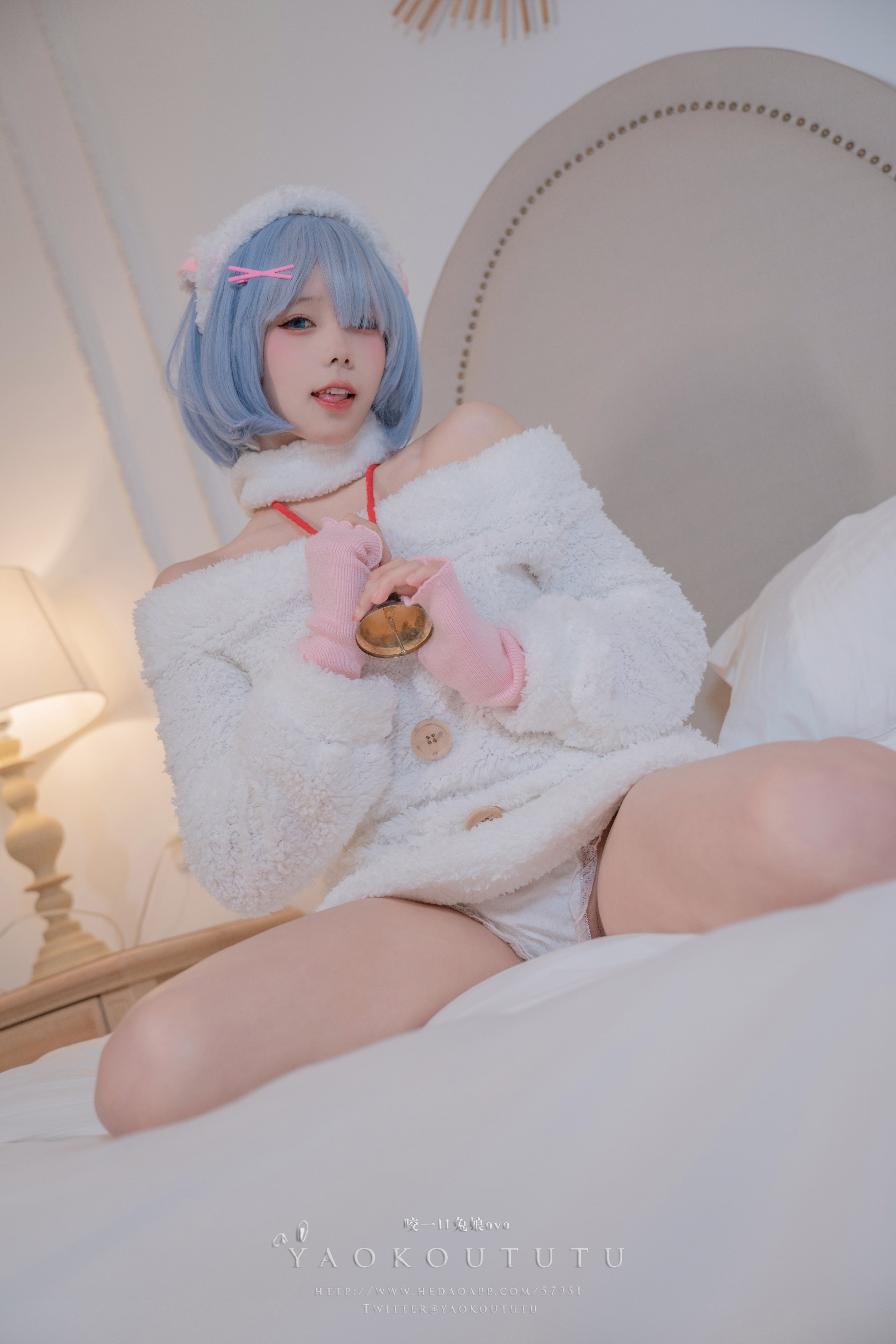 咬一口兔娘ovo - Rem 咩咩 蕾姆咩咩