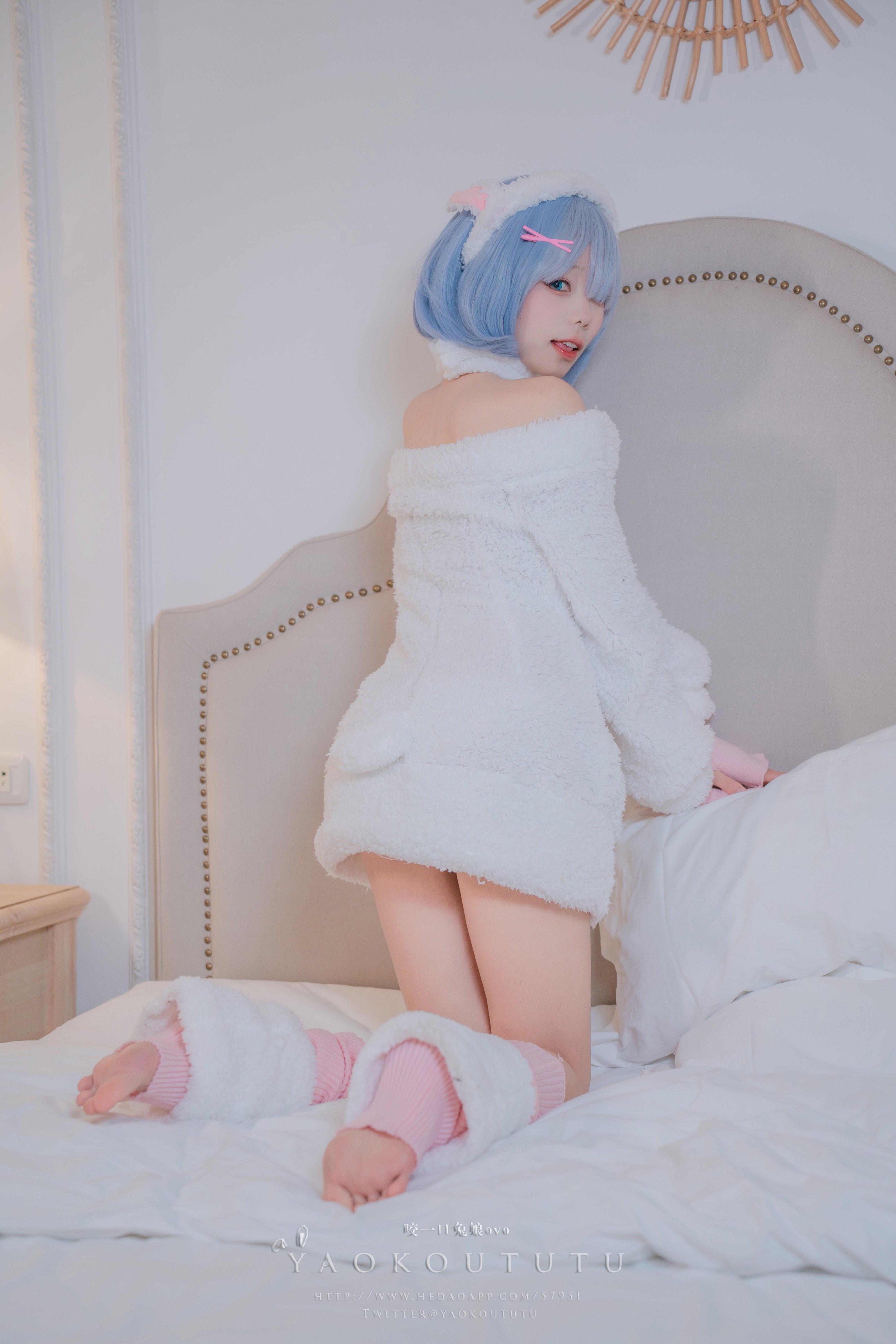 咬一口兔娘ovo - Rem 咩咩 蕾姆咩咩