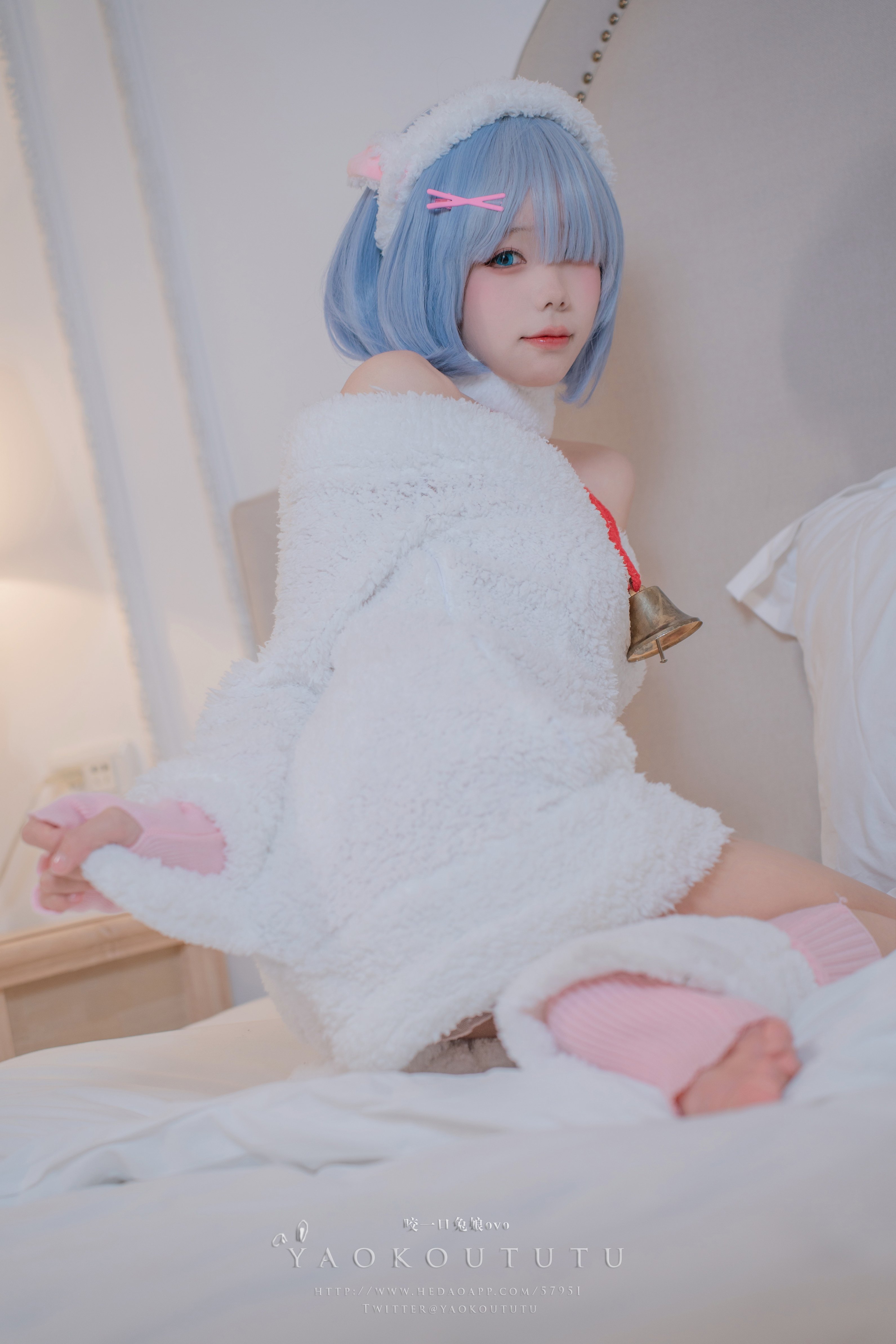 咬一口兔娘ovo - Rem 咩咩 蕾姆咩咩