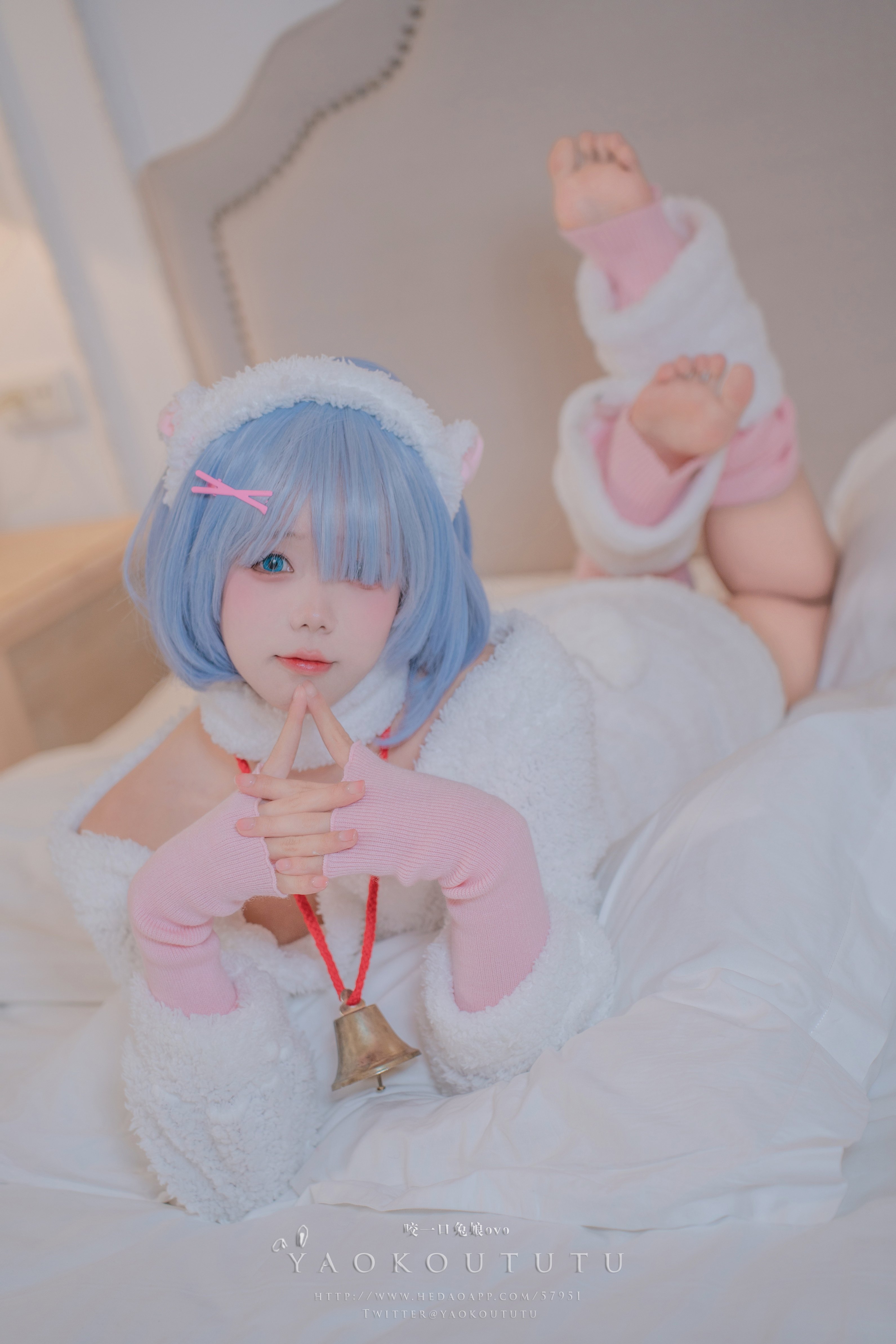 咬一口兔娘ovo - Rem 咩咩 蕾姆咩咩