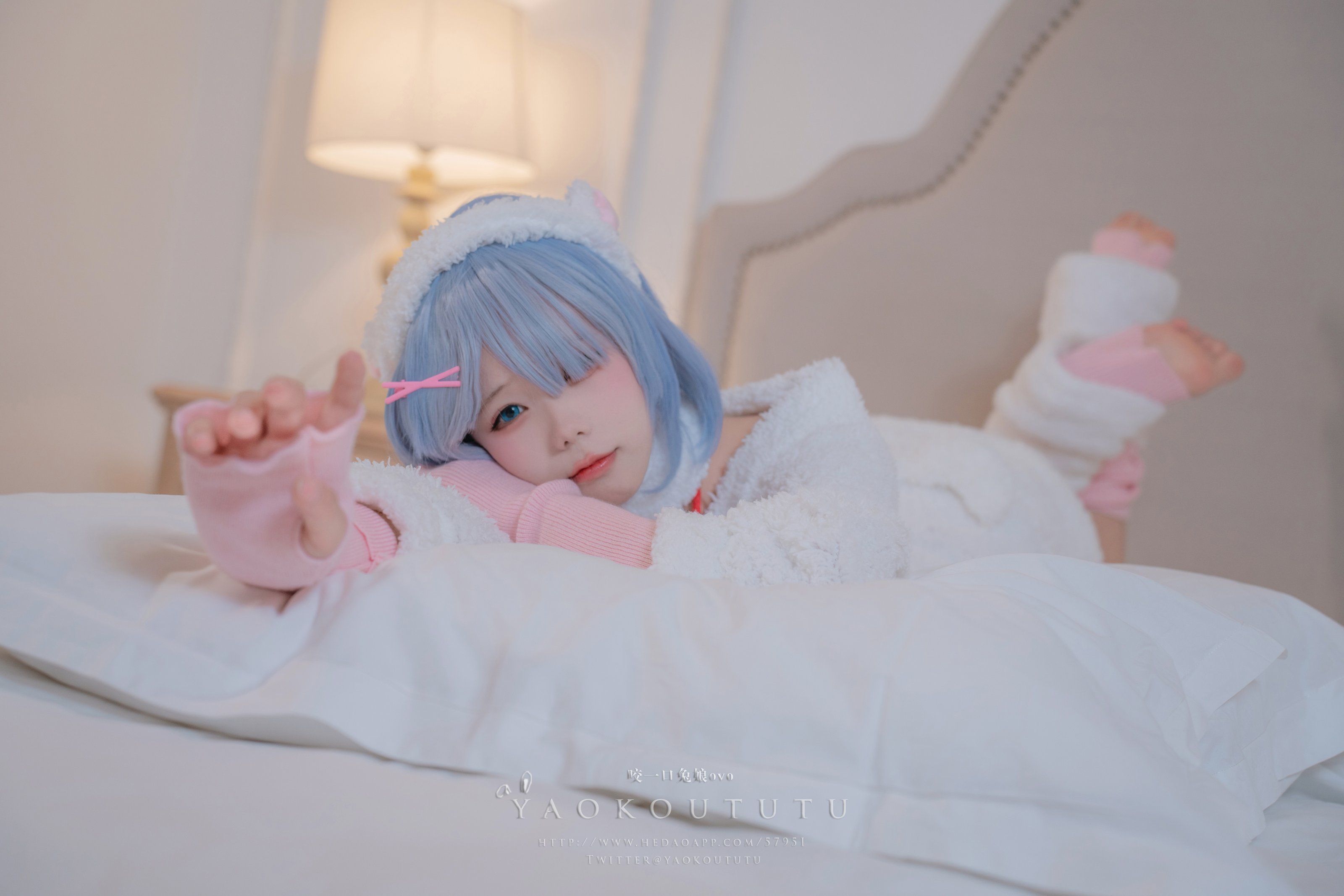 咬一口兔娘ovo - Rem 咩咩 蕾姆咩咩