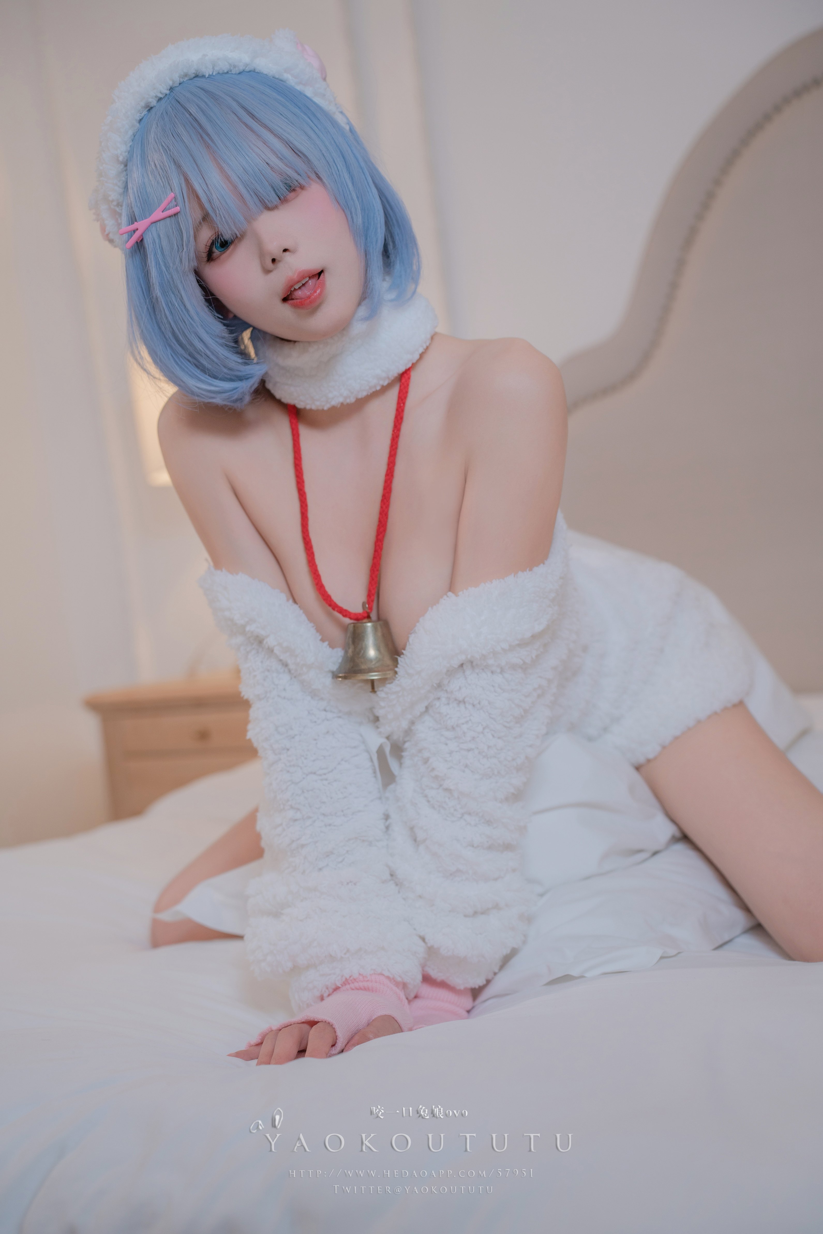 咬一口兔娘ovo - Rem 咩咩 蕾姆咩咩